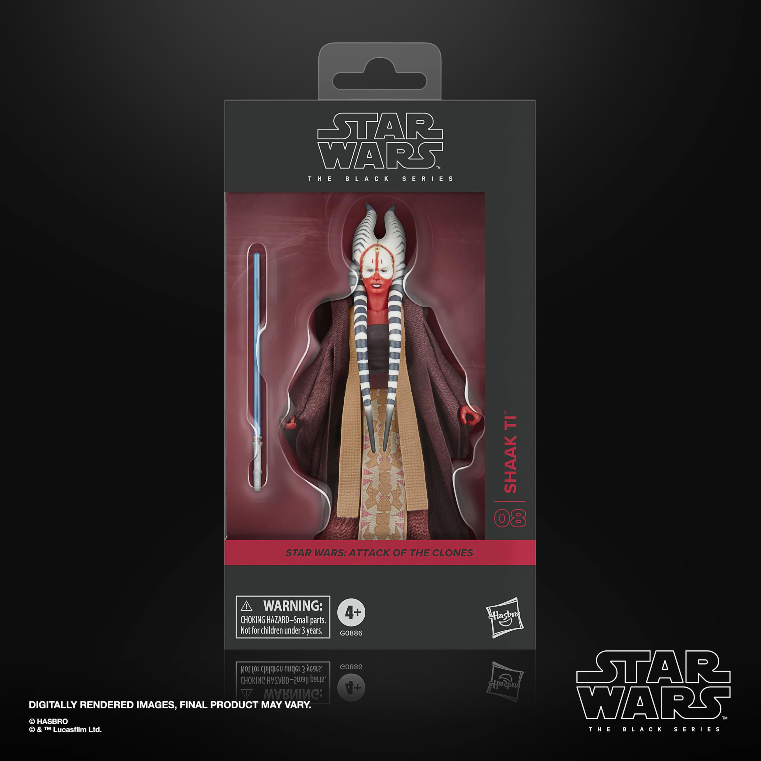 Star Wars The Black Series Shaak Ti Action Figure - 6-Inch Scale, Attack of the Clones