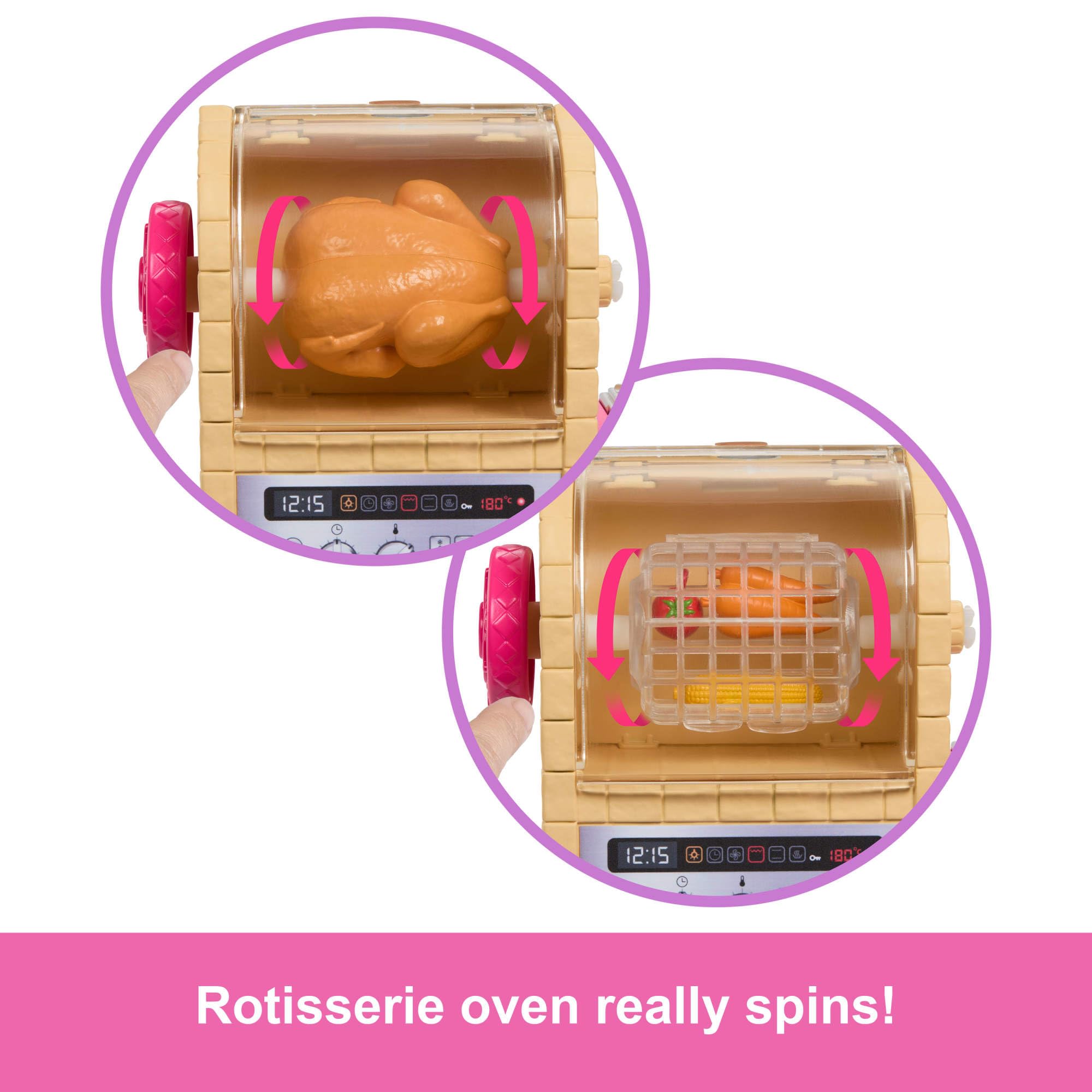 Barbie and Teresa Recipe for Friendship Teresa Doll & Kitchen Playset - Imaginative Play for Ages 3+ 4