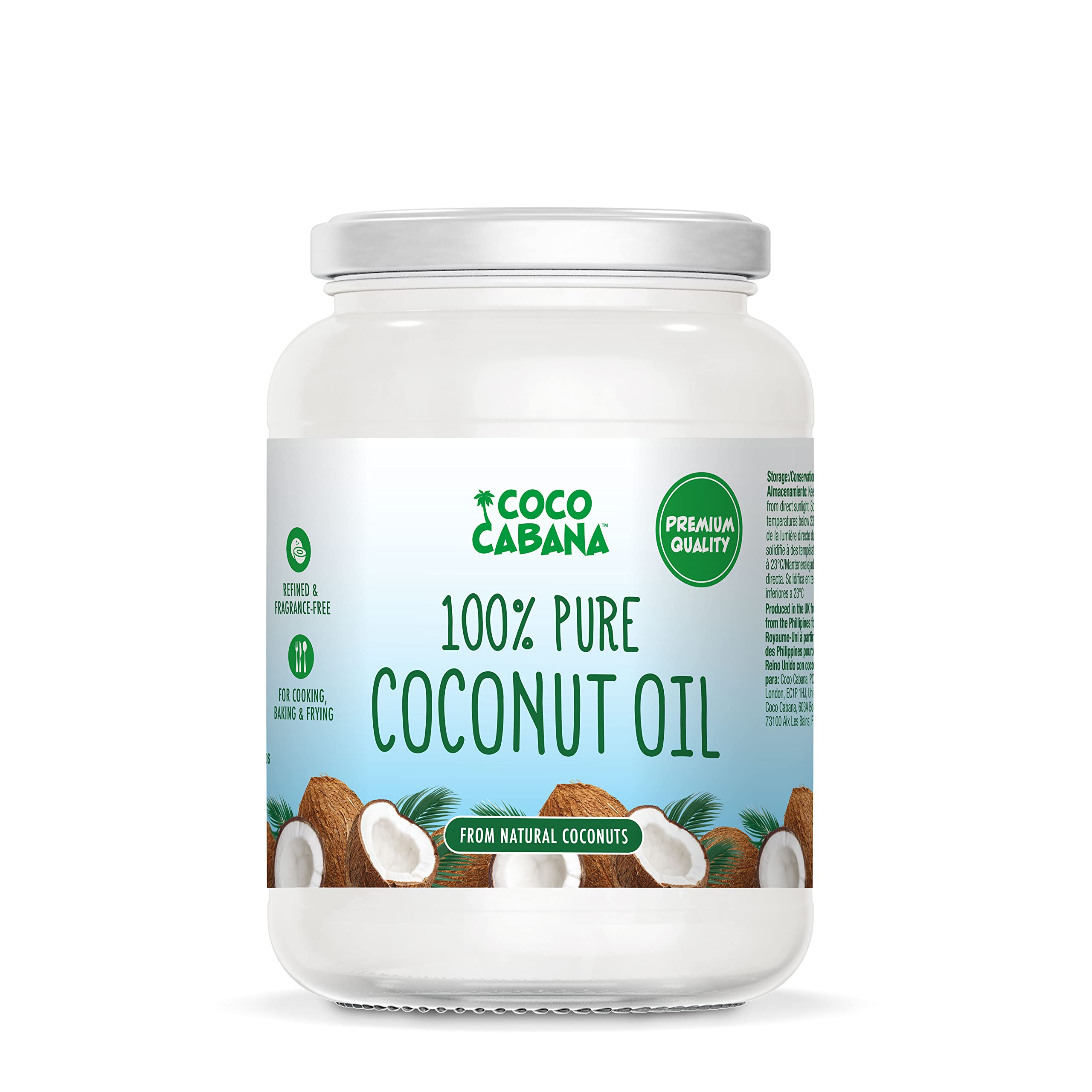 Coco Cabana - 100% Pure Coconut Oil (1L)