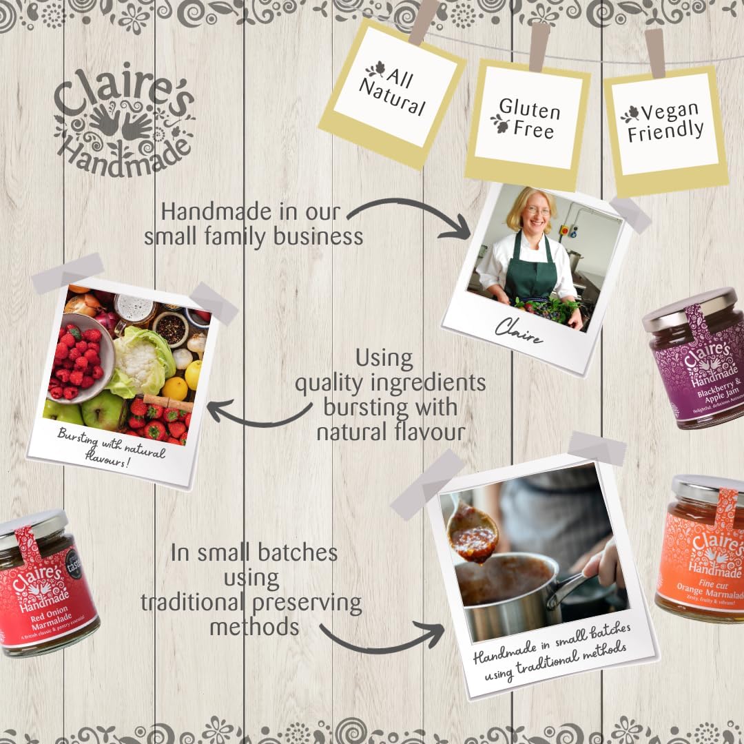 Claire's Handmade Orange Marmalade with Whisky (227g) - Award Winning 3