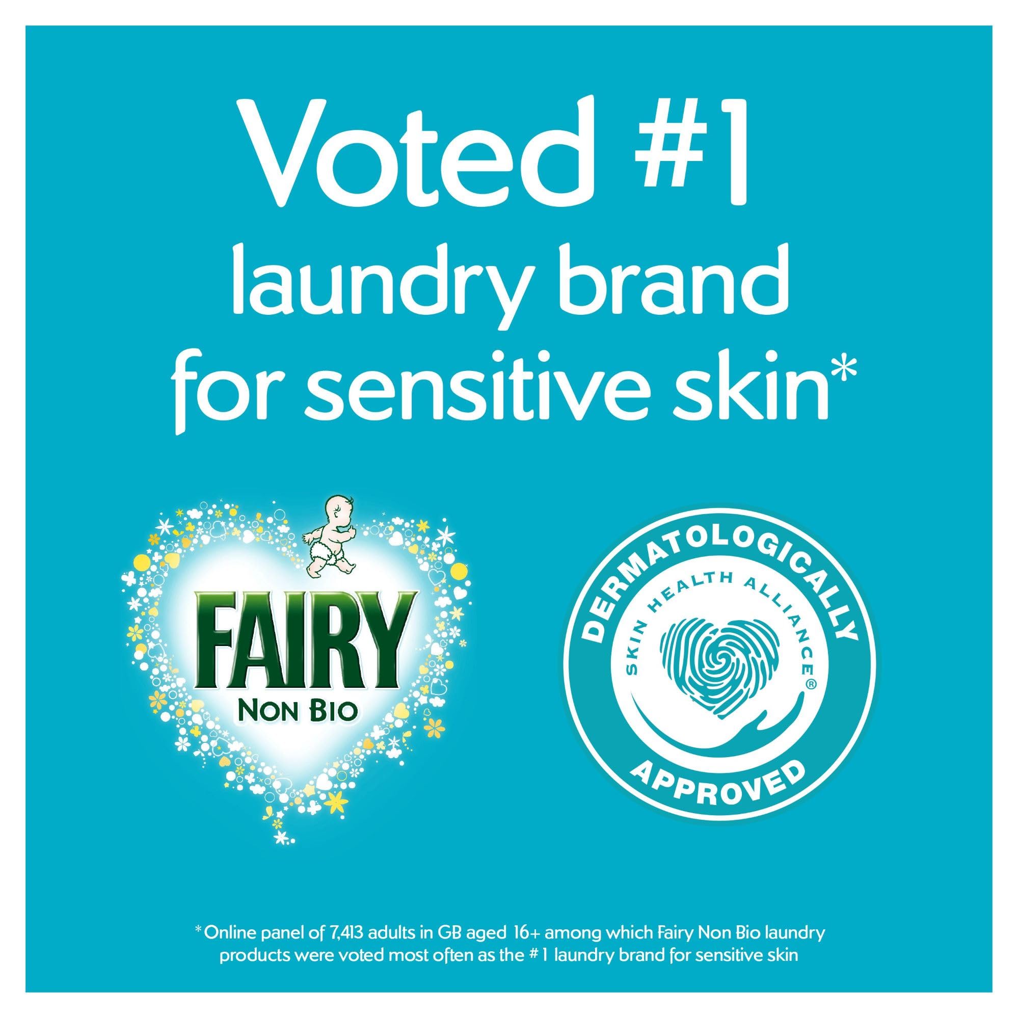 Fairy Non Bio - Silk Tree Blossom & Jasmine In-Wash Scent Booster, 6 Packs x155 g