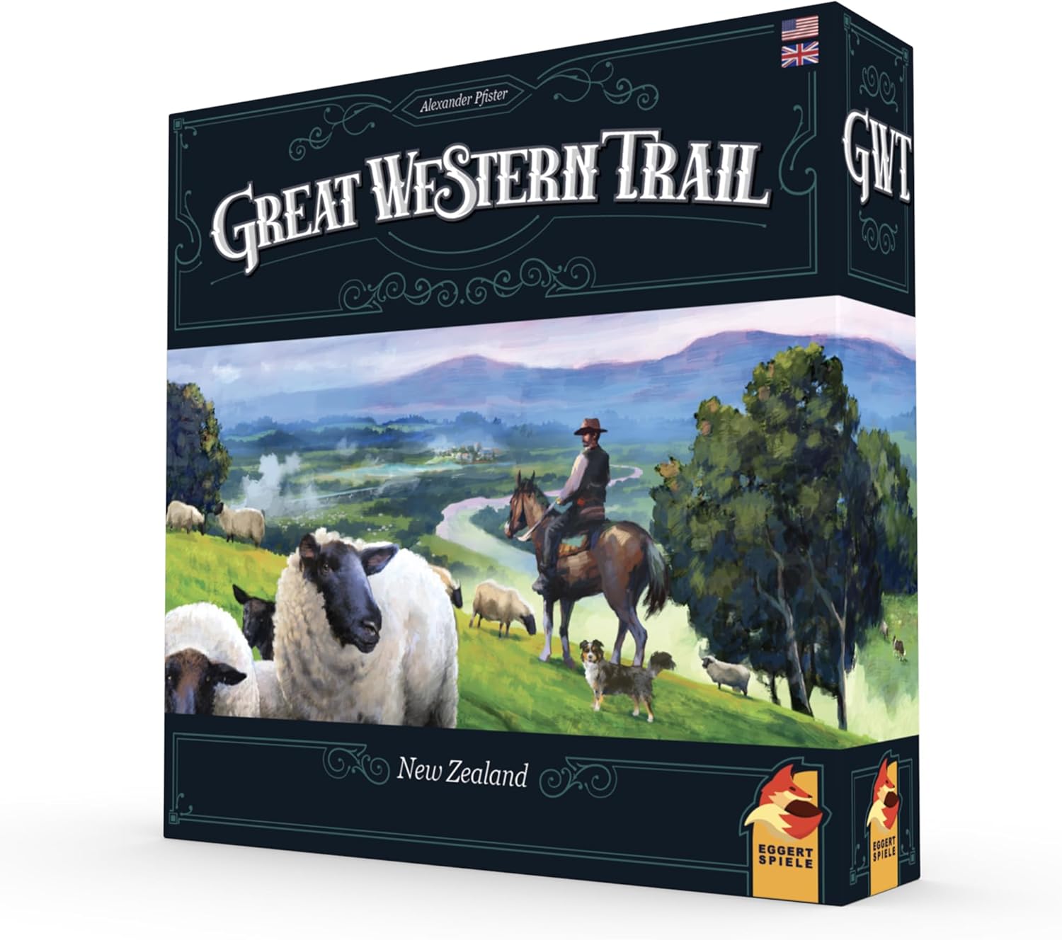 Plan B Games Great Western Trail New Zealand Strategy Board Game