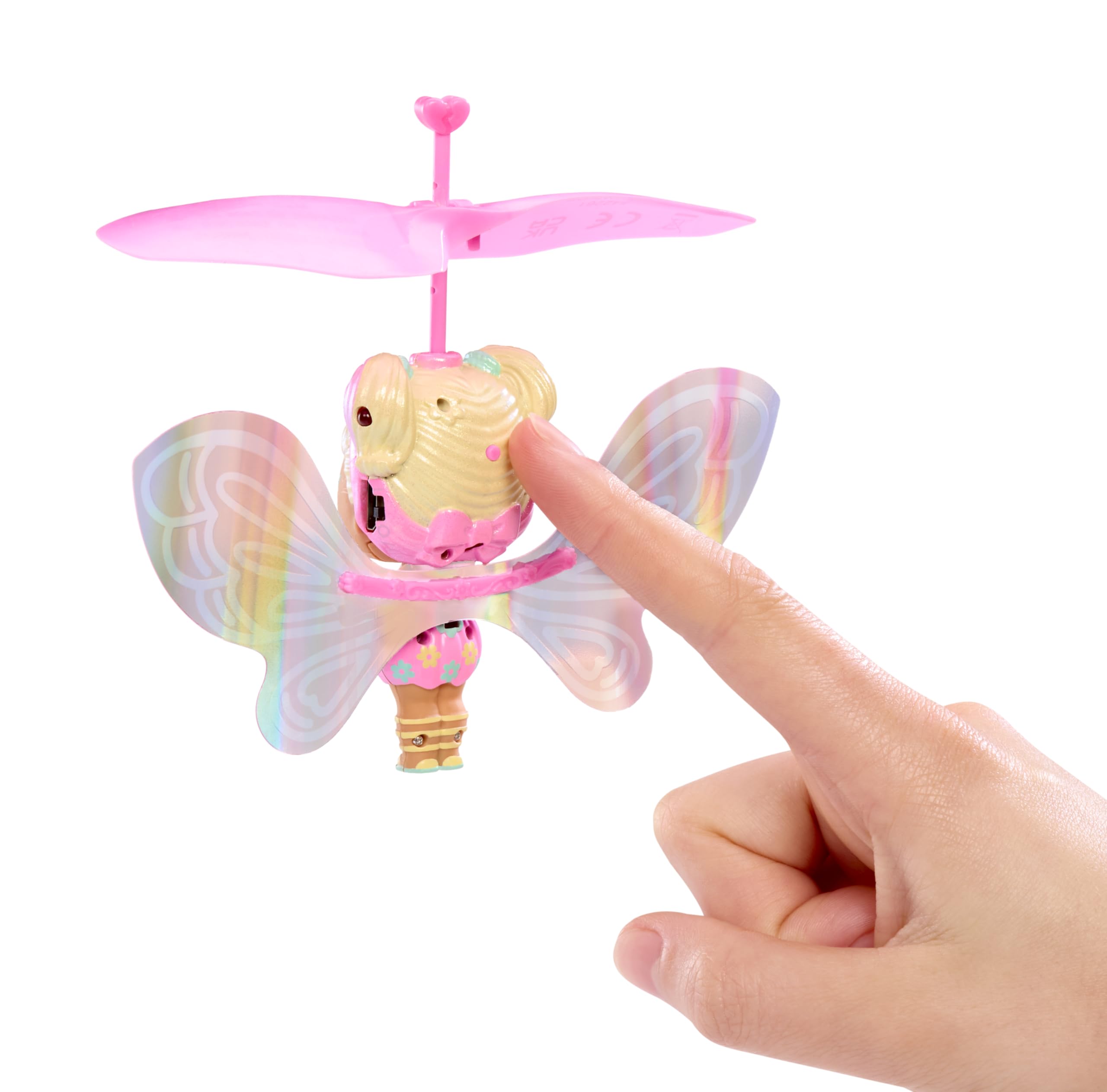 L.O.L. Surprise! Magic Flyers Fairies Tots - Flower Child - Rechargeable Flying Doll with Magic Wand, Ages 3+ 7