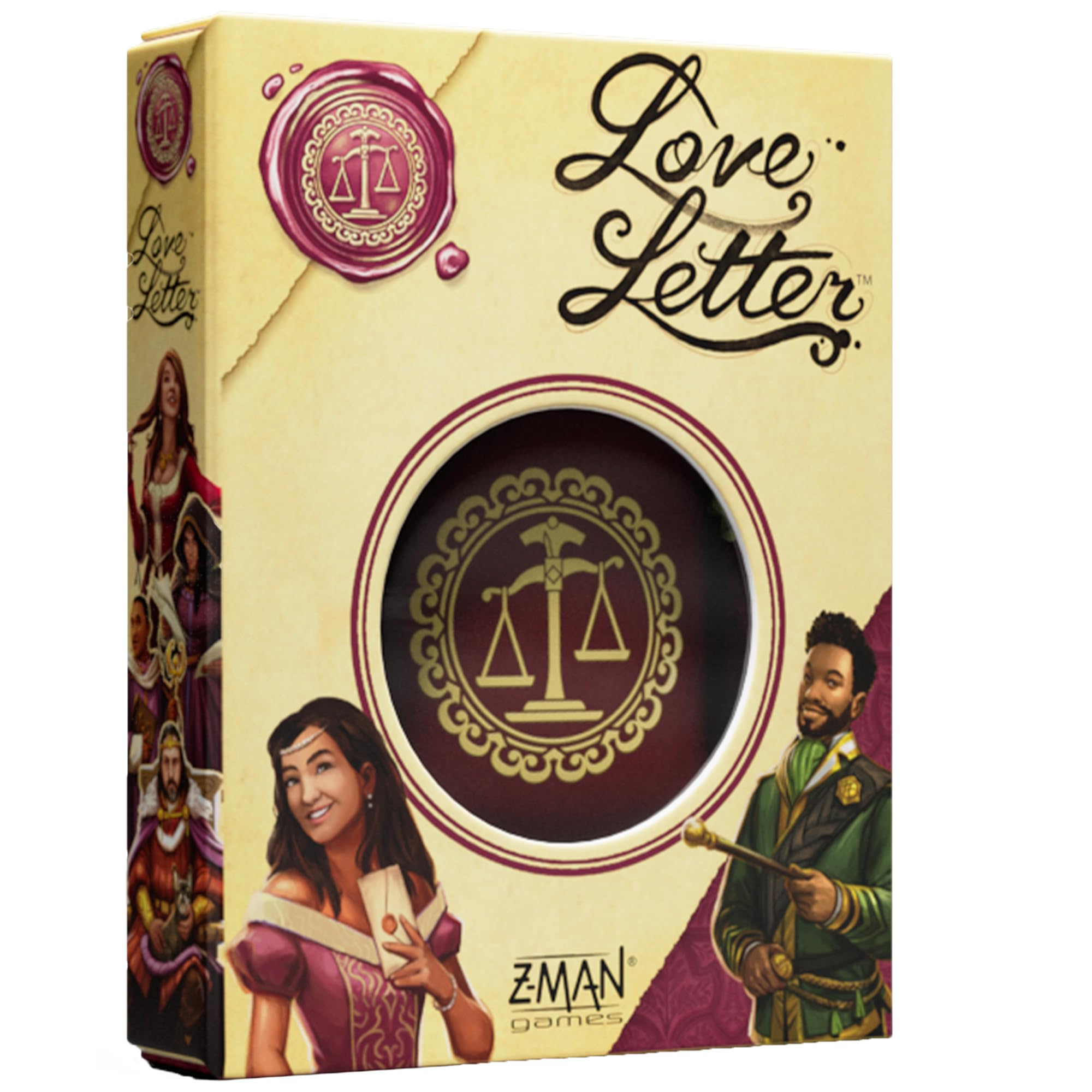 Z-Man Games Love Letter - Eco-Friendly Family Card Game for Ages 10+