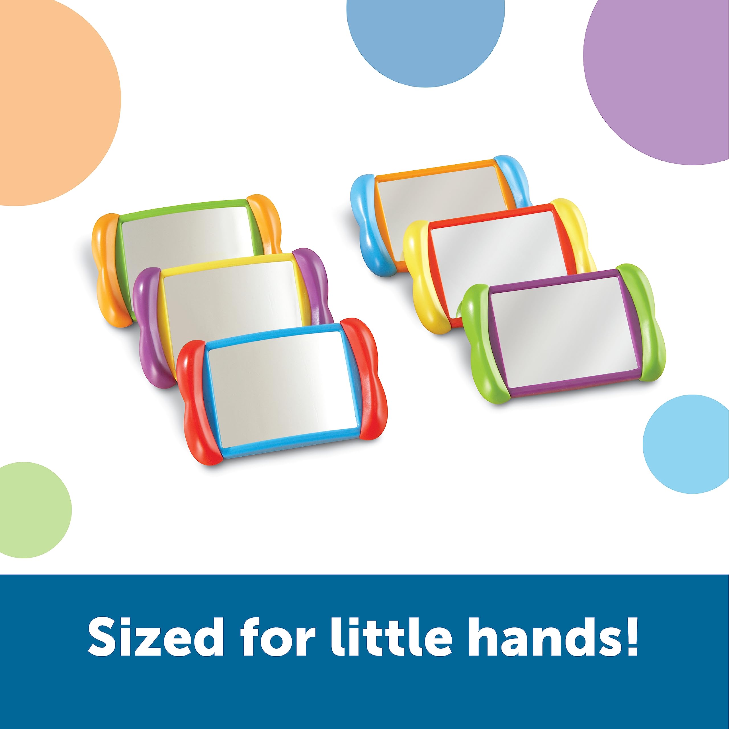 Learning Resources All About Me 2-in-1 Mirrors - Double-Sided Fun for Toddlers 13