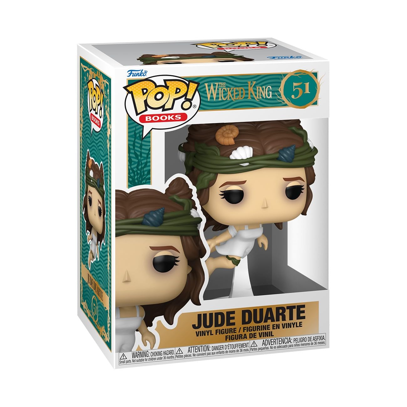 Funko POP! Books: Jude Duarte - The Wicked King (The Folk of the Air Series) Vinyl Figure 1