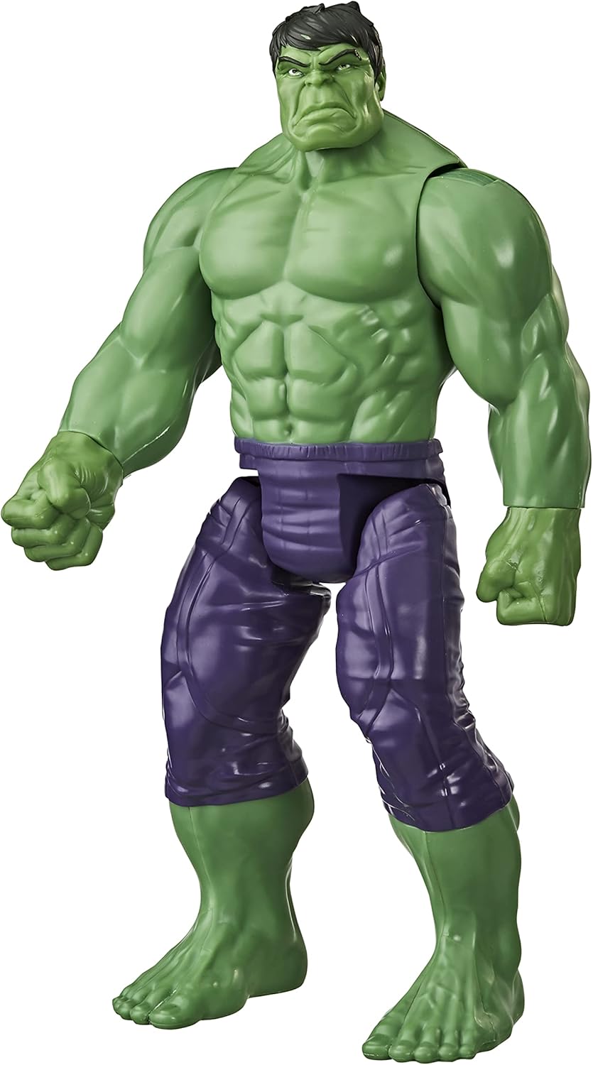 Marvel Avengers Titan Hero Series 30-cm Hulk Action Figure - Blast Gear Compatible