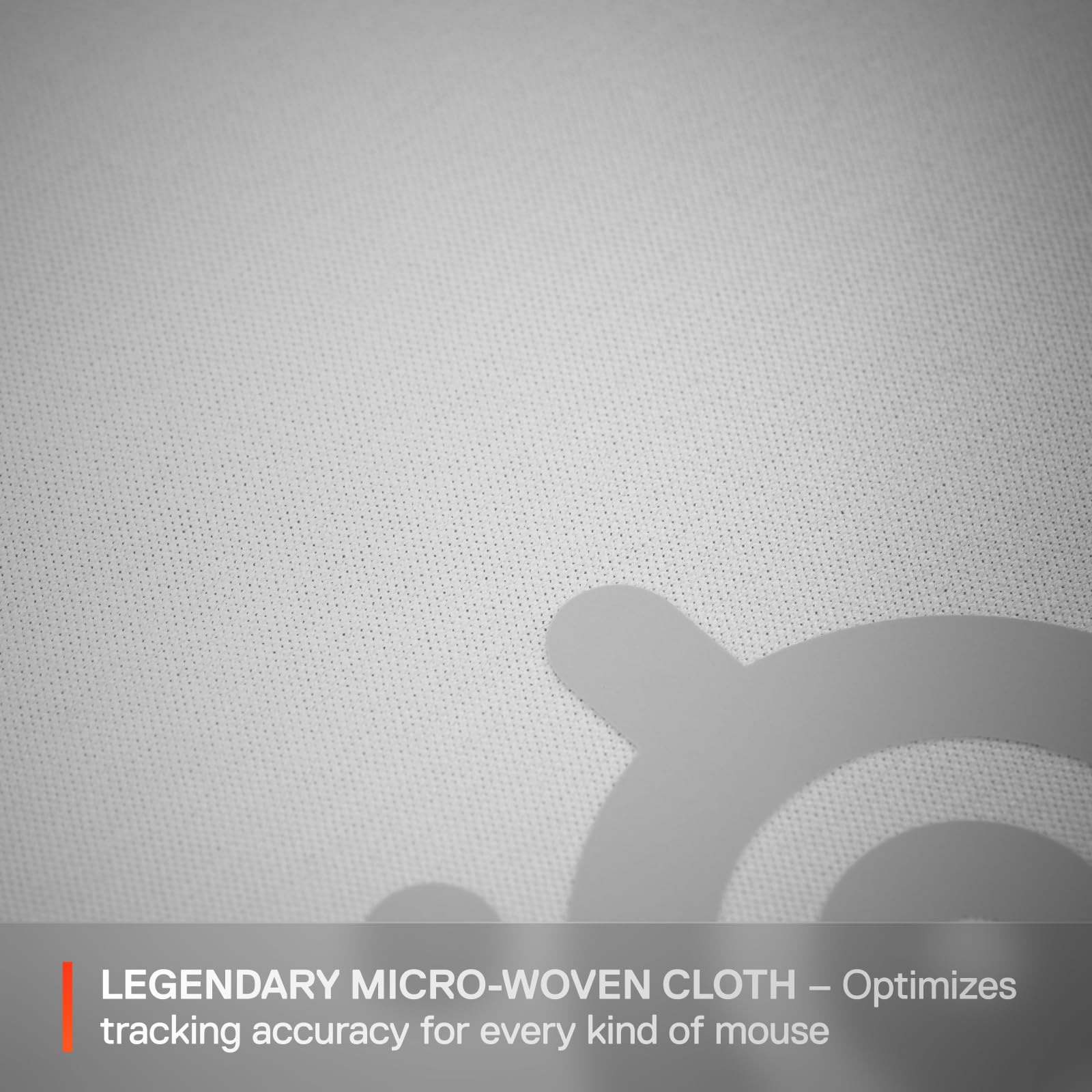 SteelSeries QcK Medium Gaming Mousepad - White - Non-Slip Rubber Base 12