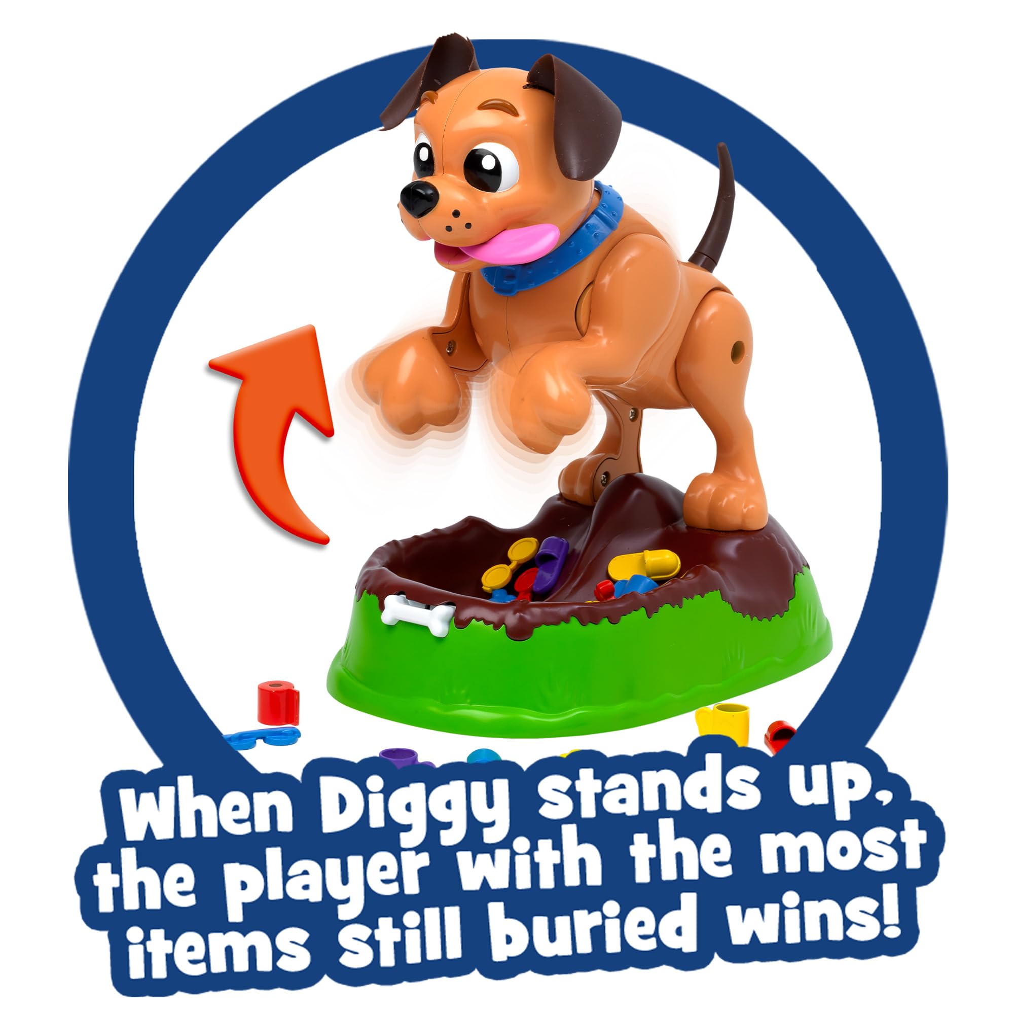Ideal Diggy The Dog: Hide and Seek Family Board Game 5