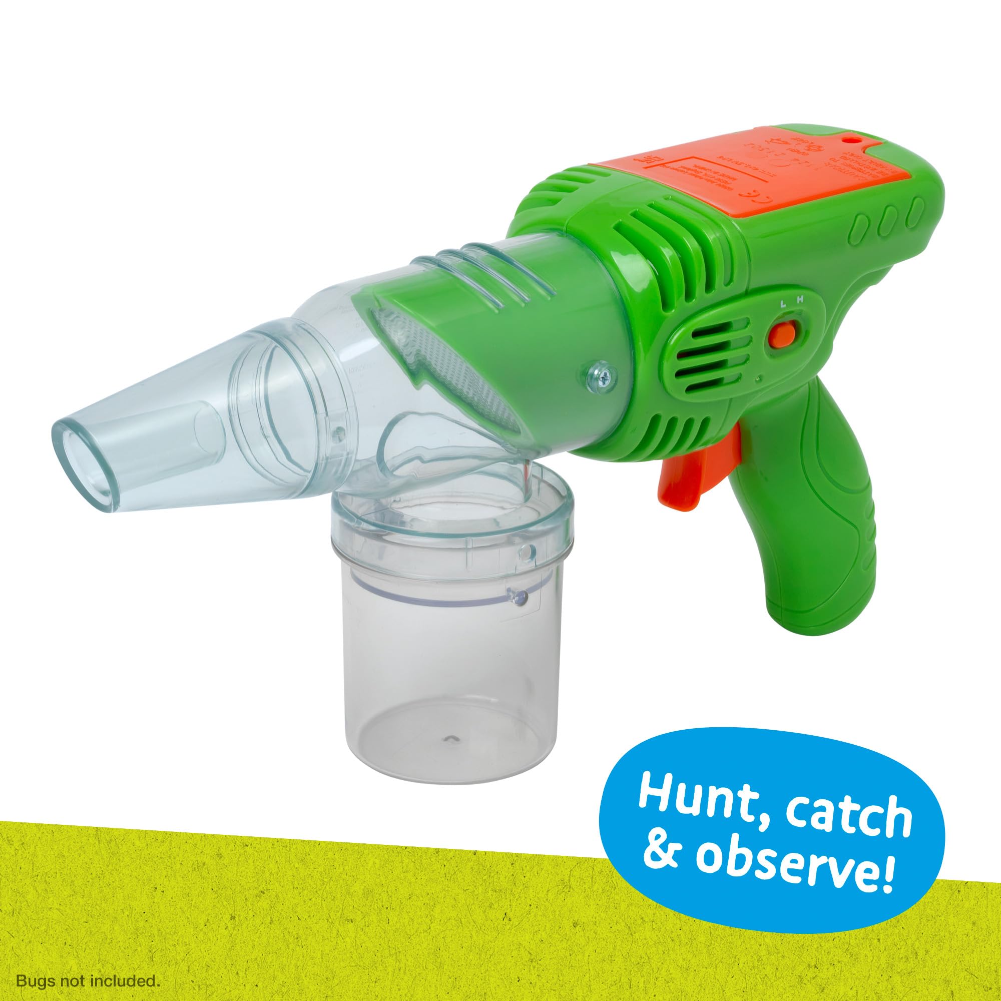 Bug City Bug Vacuum - Catch, Observe & Release Insects with Magnifying Glass