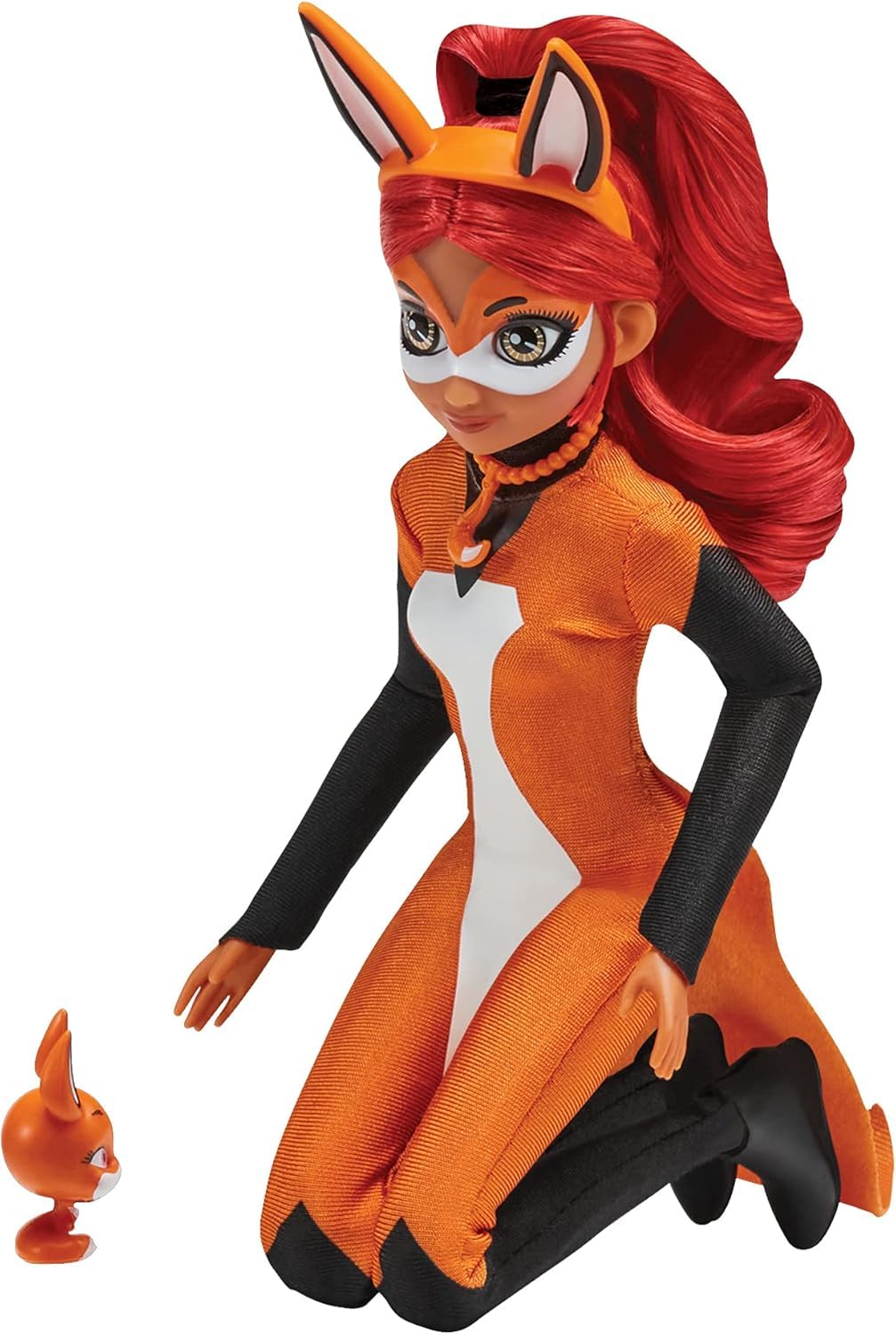 Miraculous Ladybug & Cat Noir 26cm Rena Rouge Fashion Doll - Articulated Alya Figure with Kwami Trixx & Yoyo Weapon 5