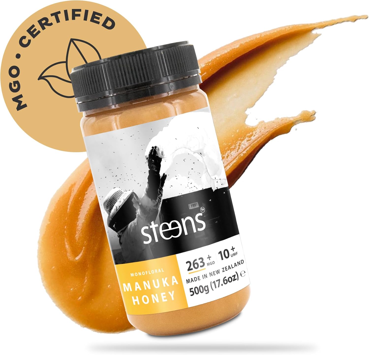 Steens Manuka Honey - Pure & Raw Active Manuka Honey (500g) 6