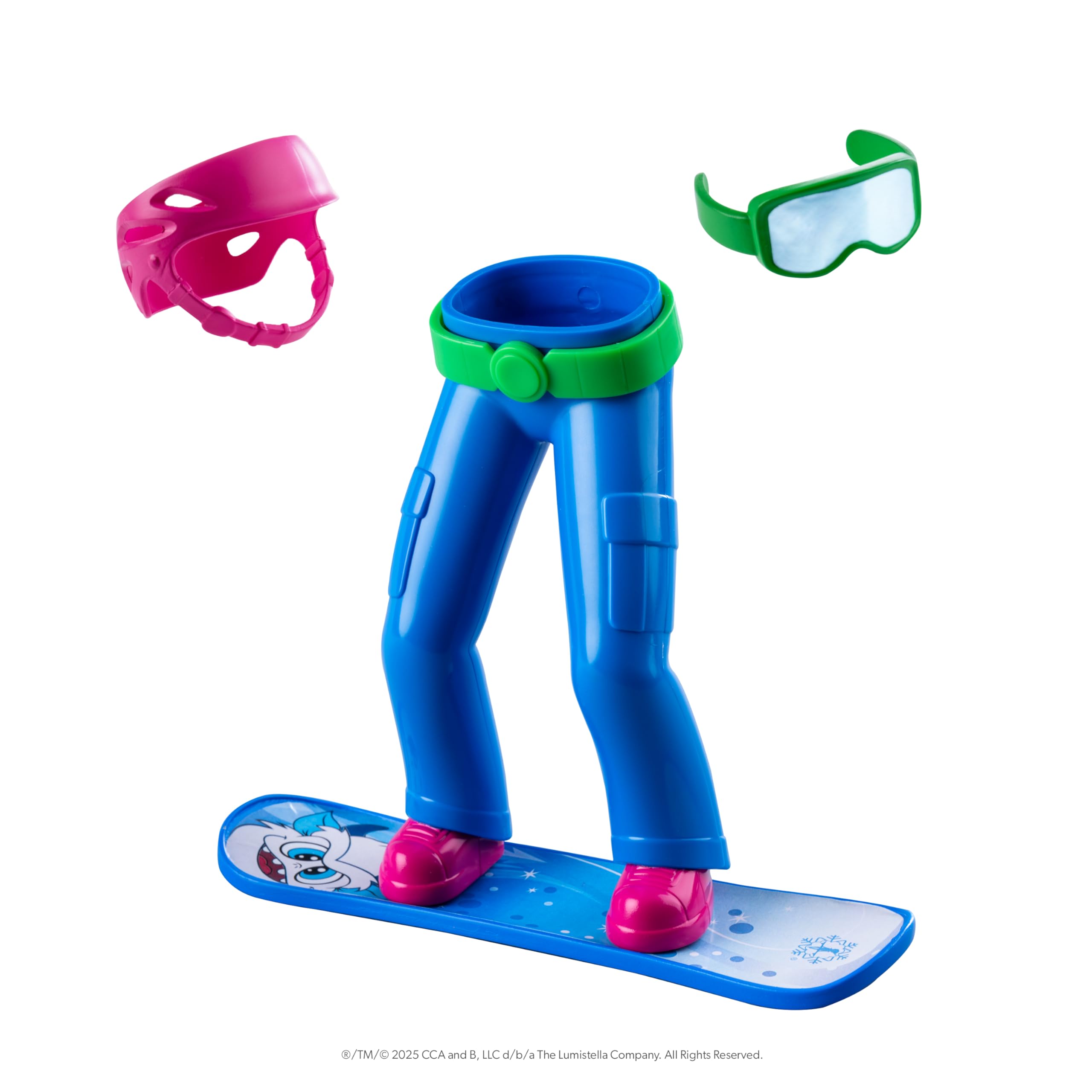 The Elf on the Shelf MagiFreez Swish and Sleigh Snowboard Set - Snowboard E 5