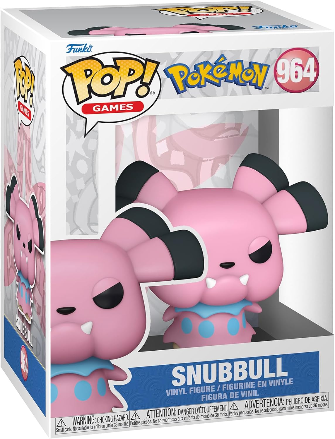 Funko Pop! Games: Pokemon - Snubbull Vinyl Figure