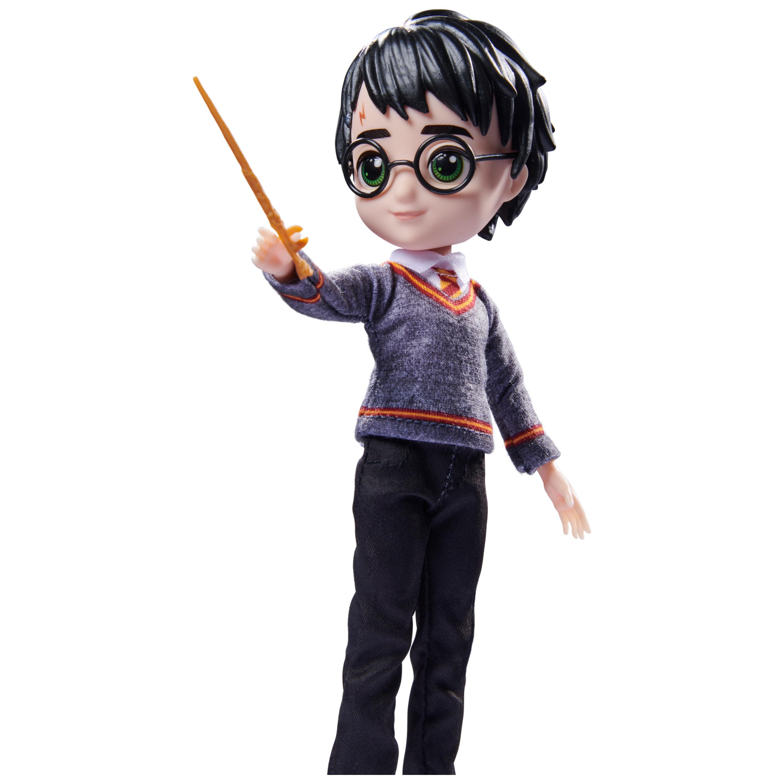Wizarding World Harry Potter 8-inch Collectible Doll in Gryffindor Uniform with Wand Accessory 8