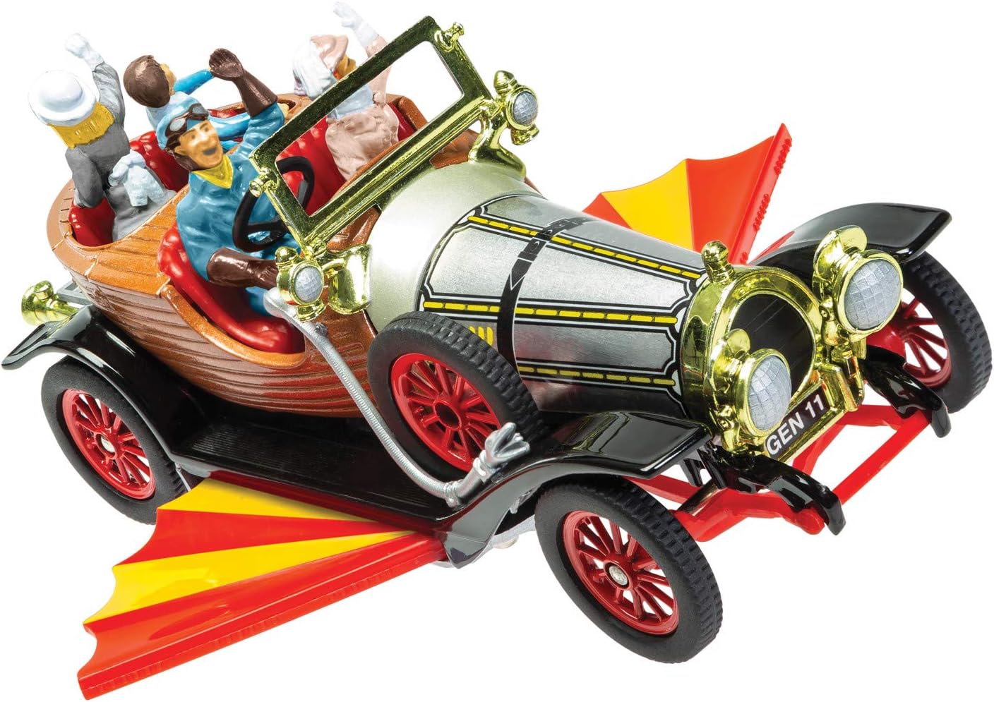 Corgi CC03502 Chitty Chitty Bang Bang Diecast Model - 1:45 Scale with Movable Wings & Characters 3