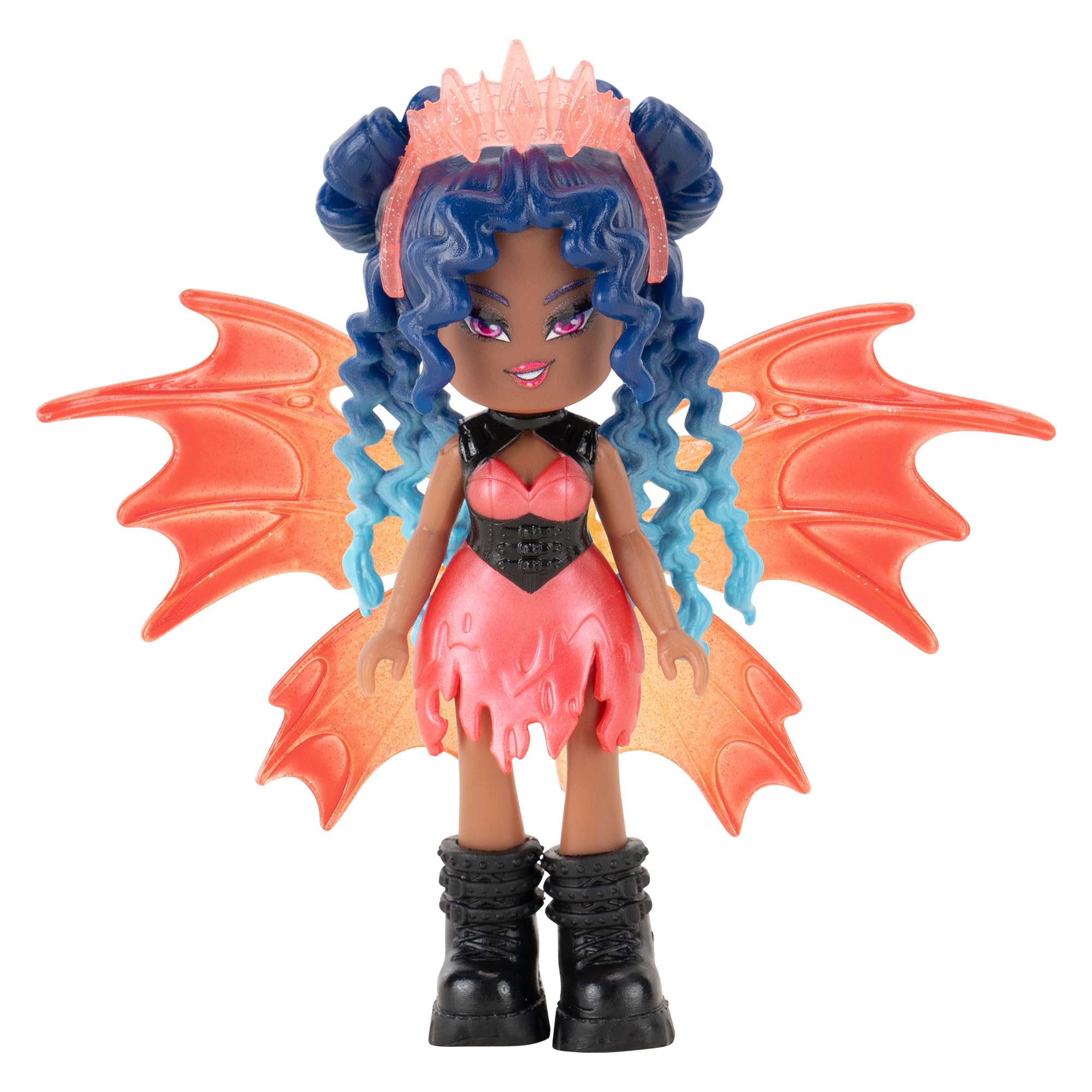 Royale High Fire Fairy 3-Inch Fashion Doll with 9 Accessories and Virtual Code - Series 1 6