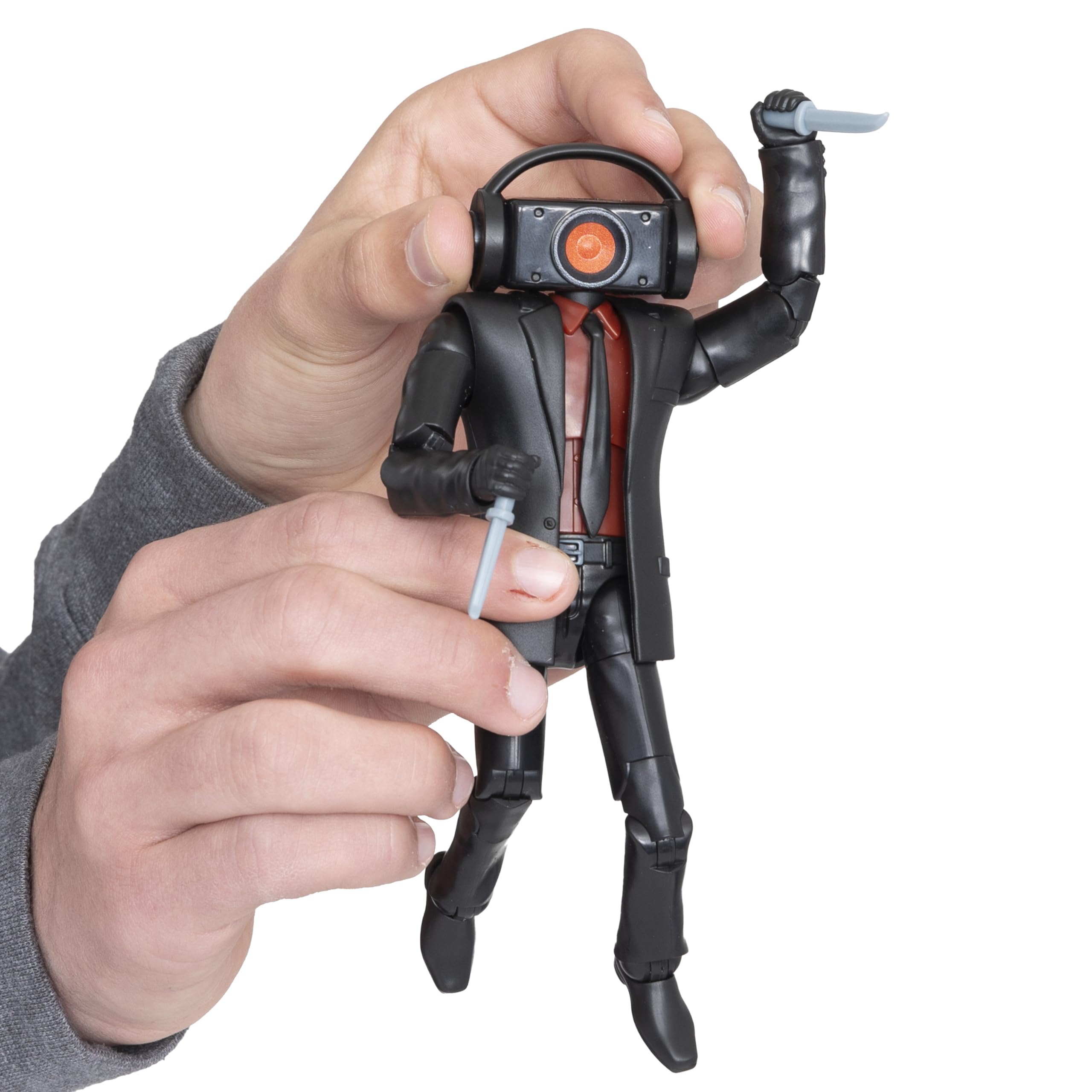 Skibidi Toilet Deluxe Figure - Dark Speakerman 6" Collector Series Action Figure 4