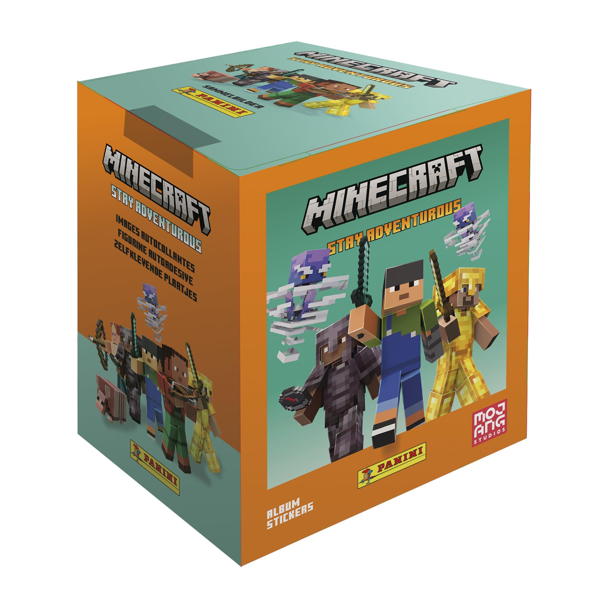 Panini Minecraft Stay Adventurous Sticker Collection - 36 Packs 1