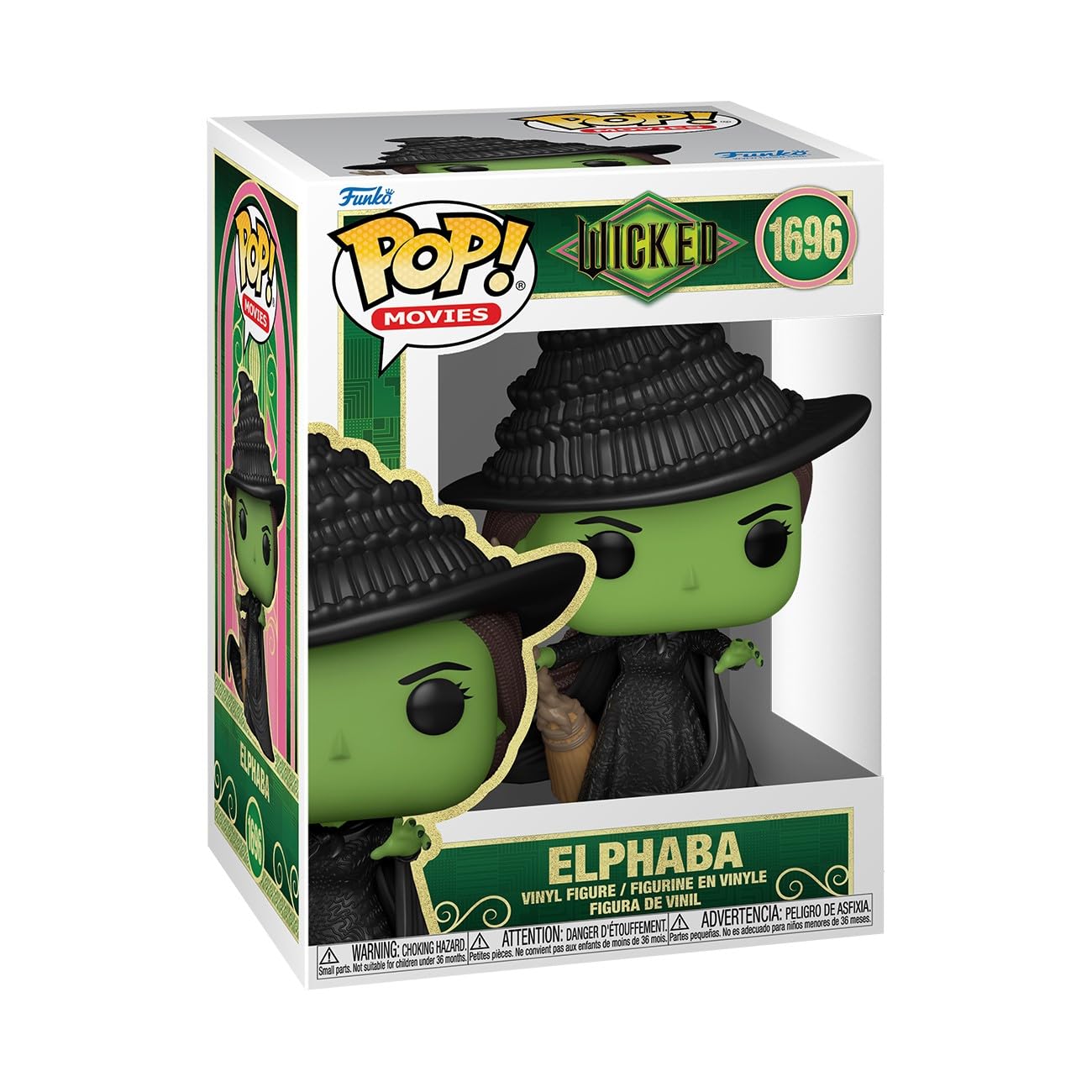 Funko Pop! Movies: Wicked - Elphaba Vinyl Figure 79747 9