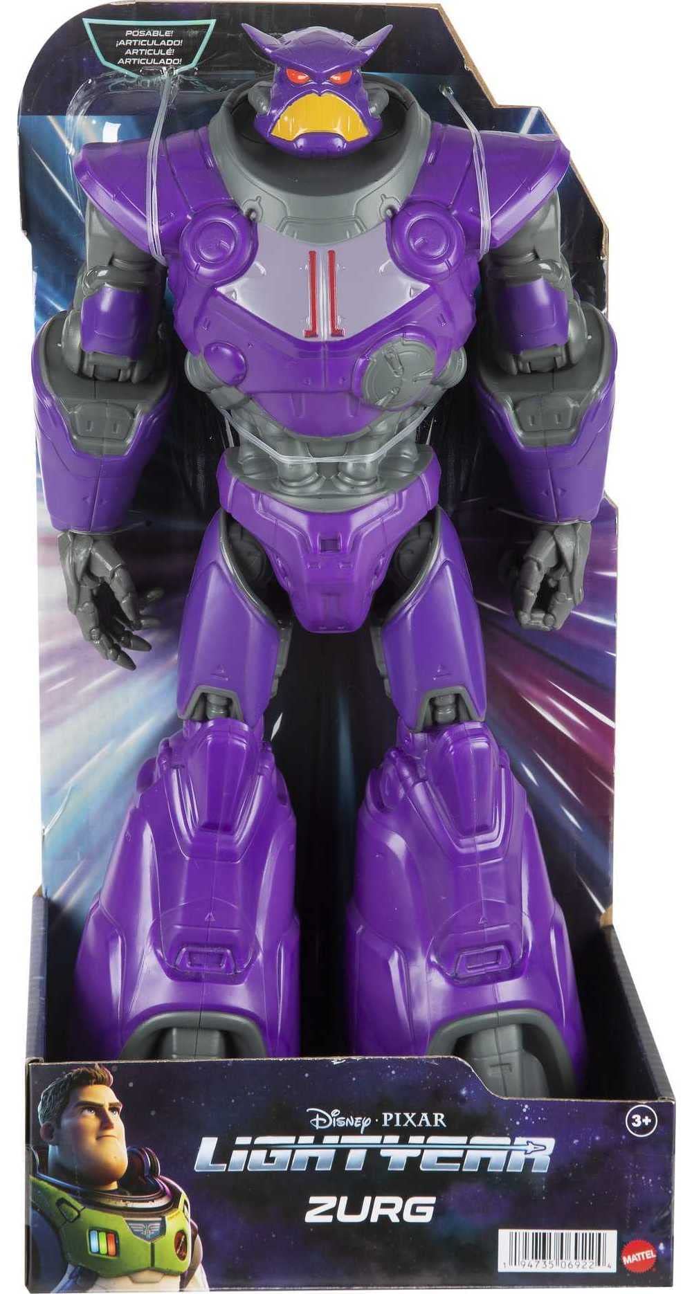 Disney Pixar Lightyear Large Scale Zurg Action Figure -13.75 Inch,11 Joints, Ages4+ 12