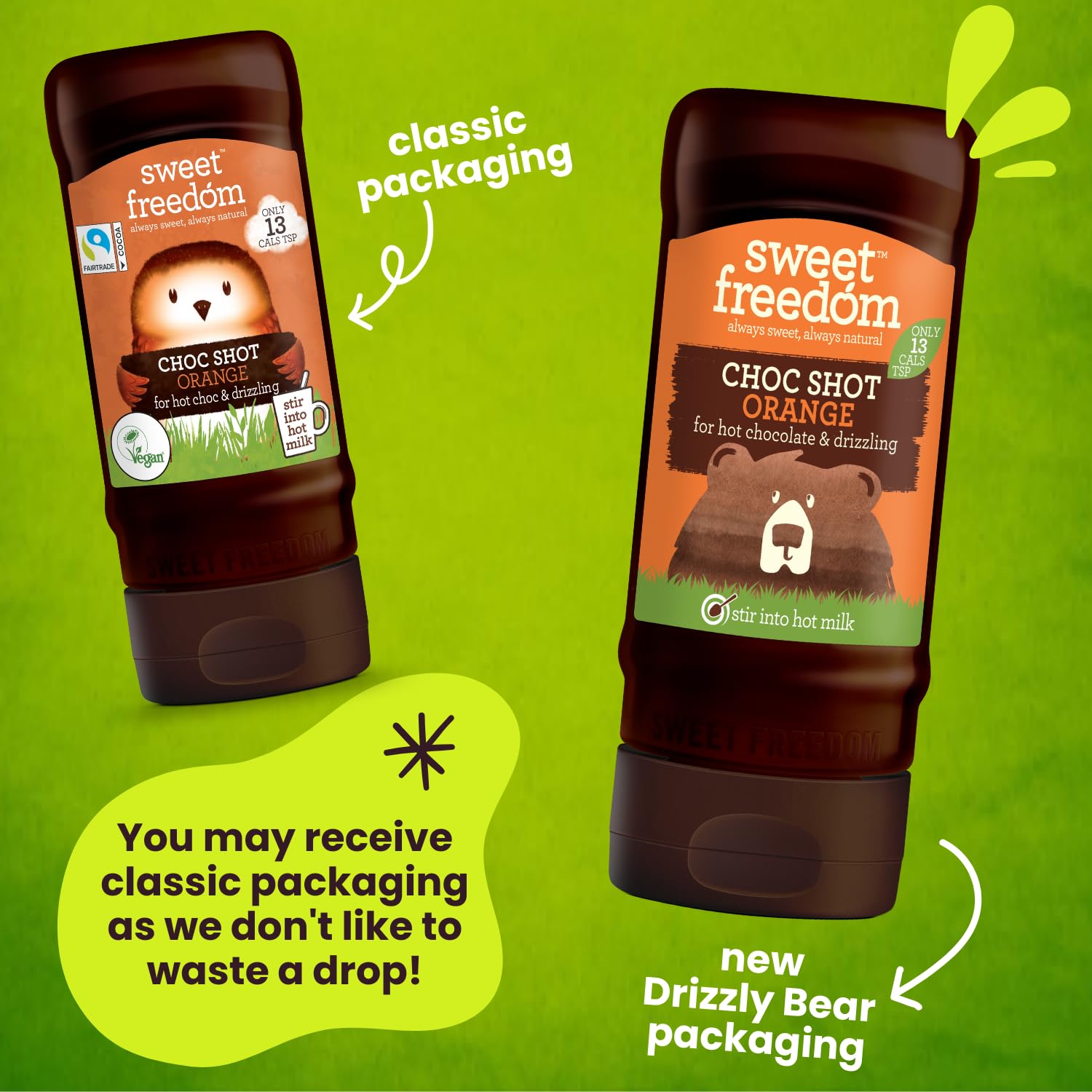 Sweet Freedom - CHOC SHOT Orange Spice Chocolate Syrup 320g 4