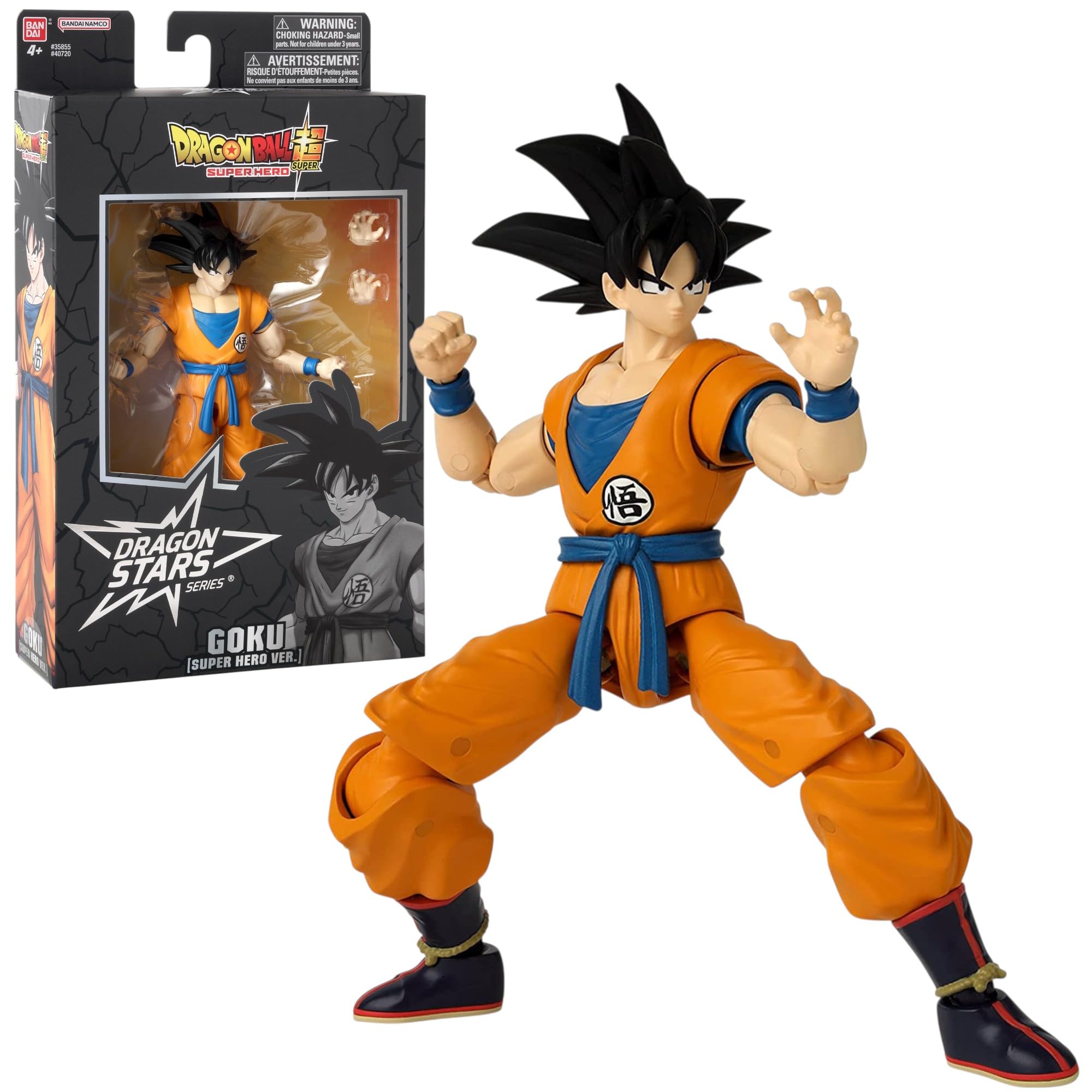 Bandai Dragon Stars Goku Action Figure - 17cm Articulated Anime Toy | Dragon Ball Super Collectible 8
