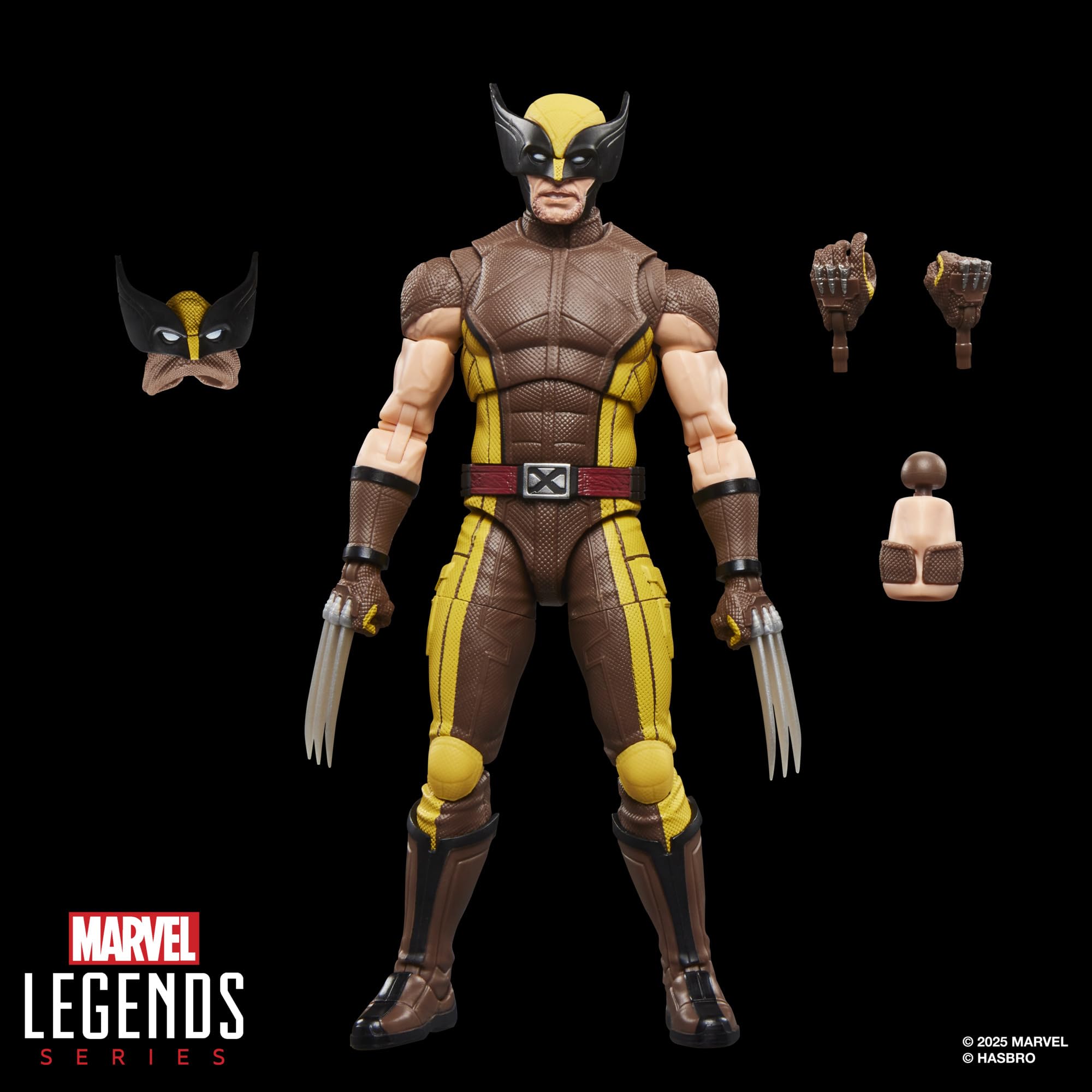 Marvel Press Marvel Legends Series Wolverine (Brown Suit) 6-Inch Action Figure | 14+ Years 2