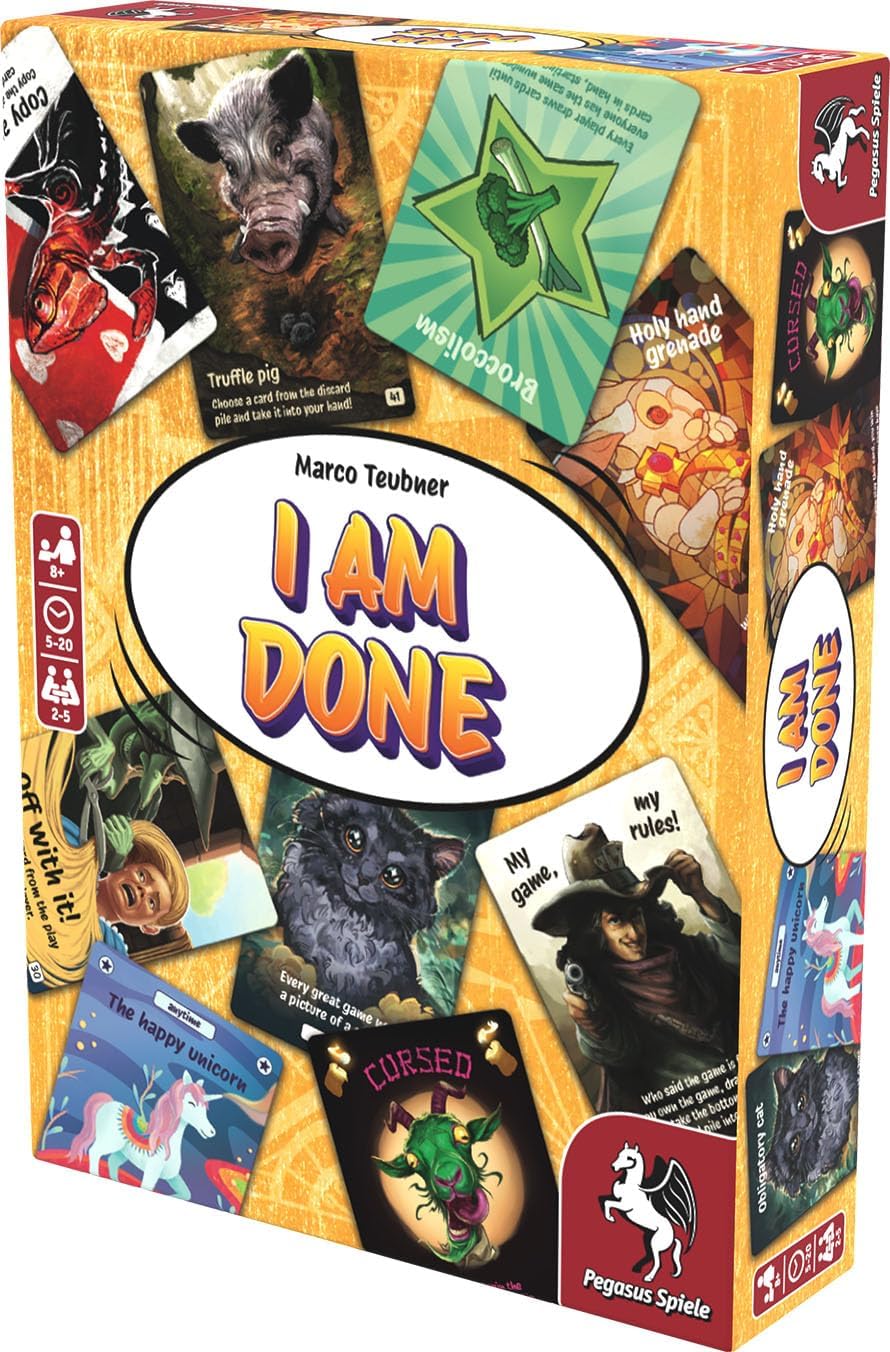 Pegasus Spiele I am Done Card Game