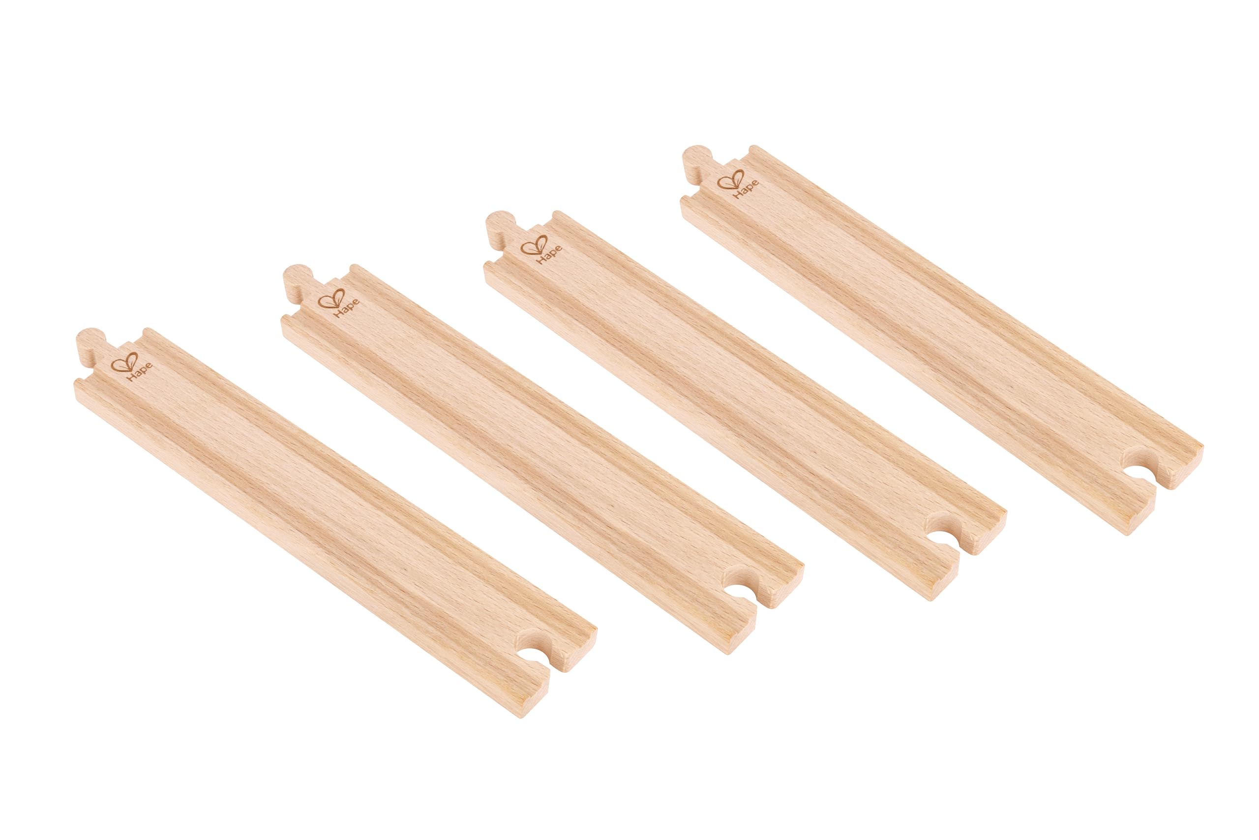 Hape E3707 Super Expansion Rail Pack - Wooden Train Track Accessory for Building Sets 9