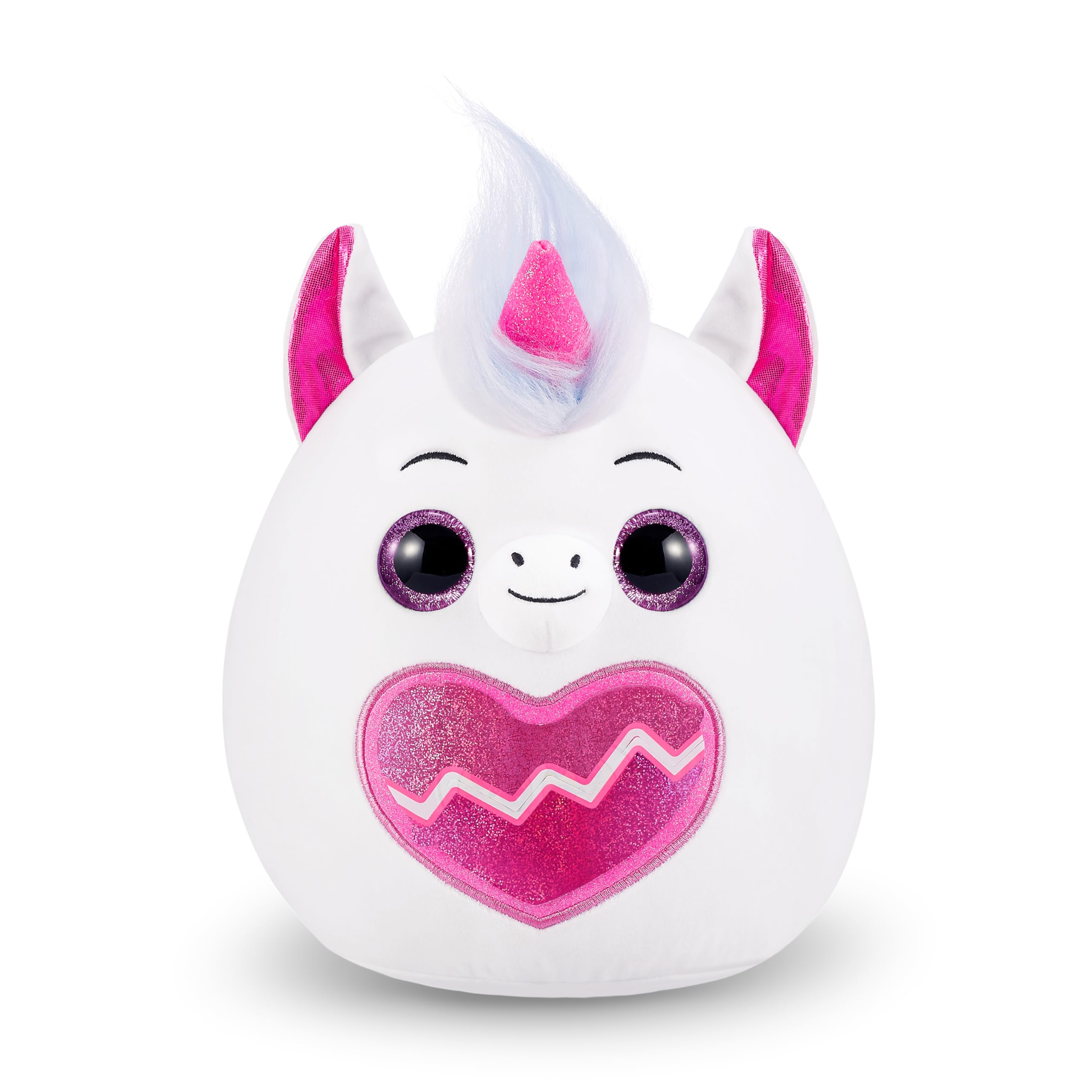 Rainbocorns Eggzania Surprise Mania Whipper the Bunny - Collectible Plush with 20+ Surprises, 28 cm Cuddly Stuffed Animal