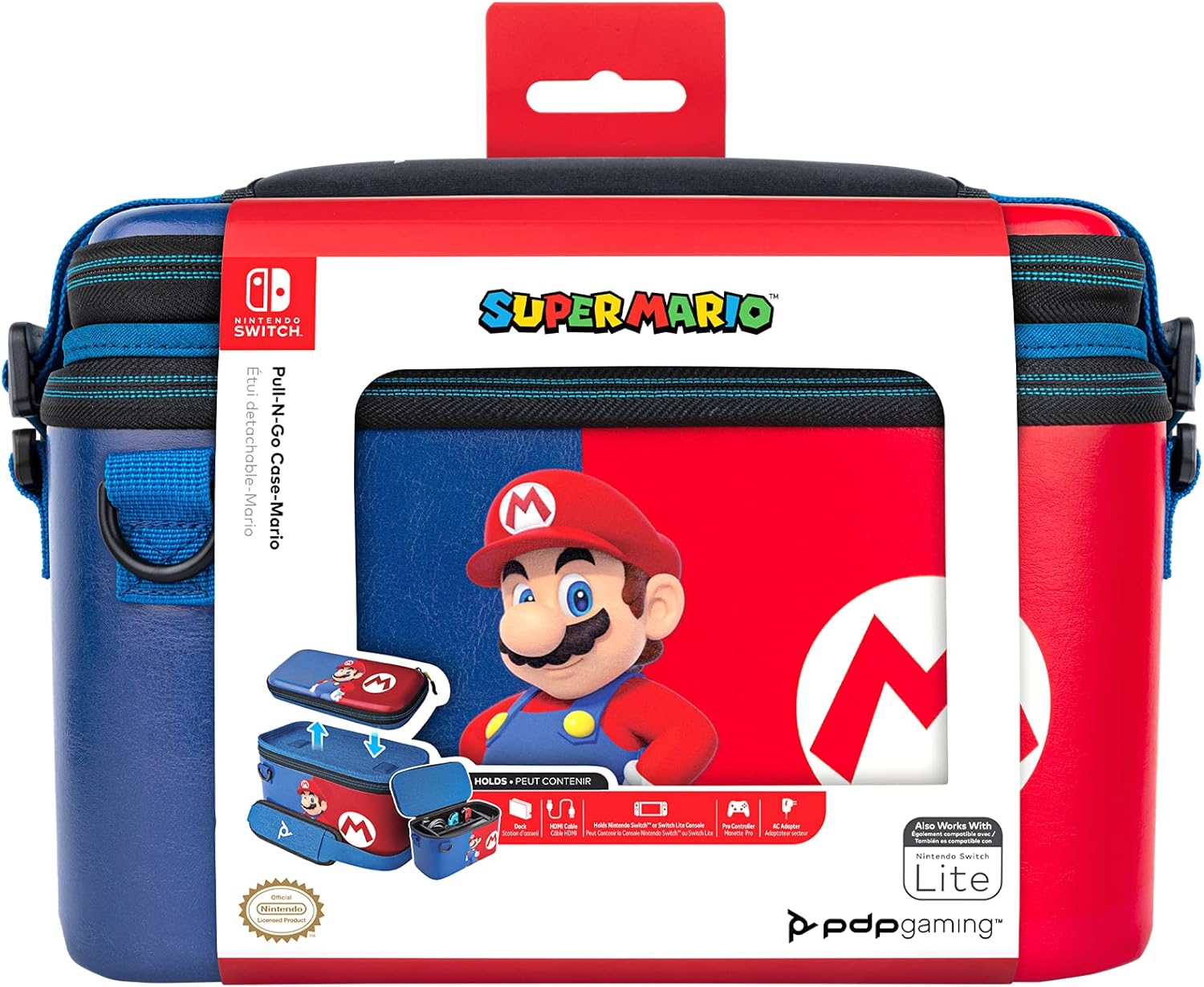 Mario - Nintendo Switch Pull-N-Go Travel Case by PDP 3