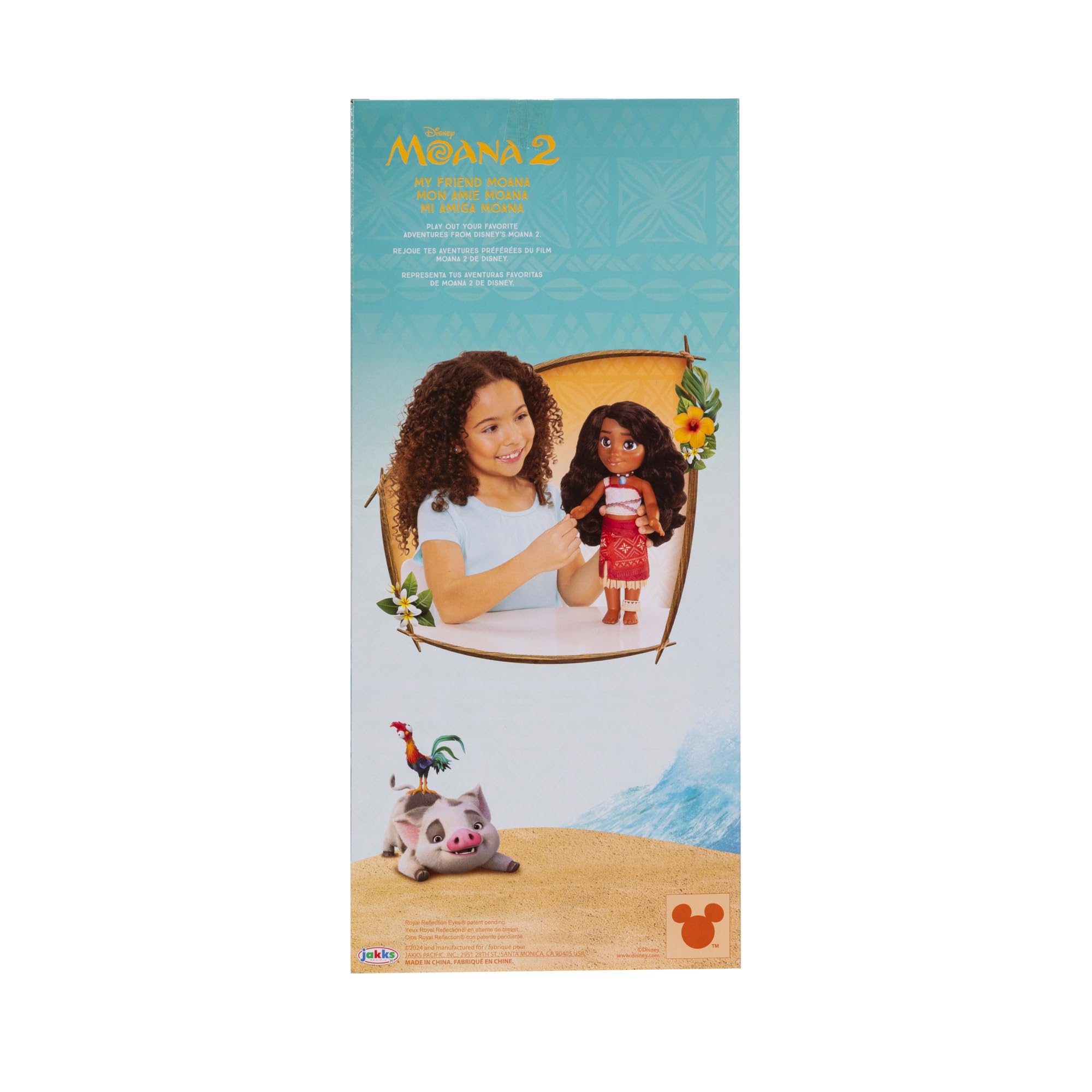 Disney Moana 2 Jakks Pacific My Friend Moana Doll | 14"/36cm Tall | Ages 3+ 6