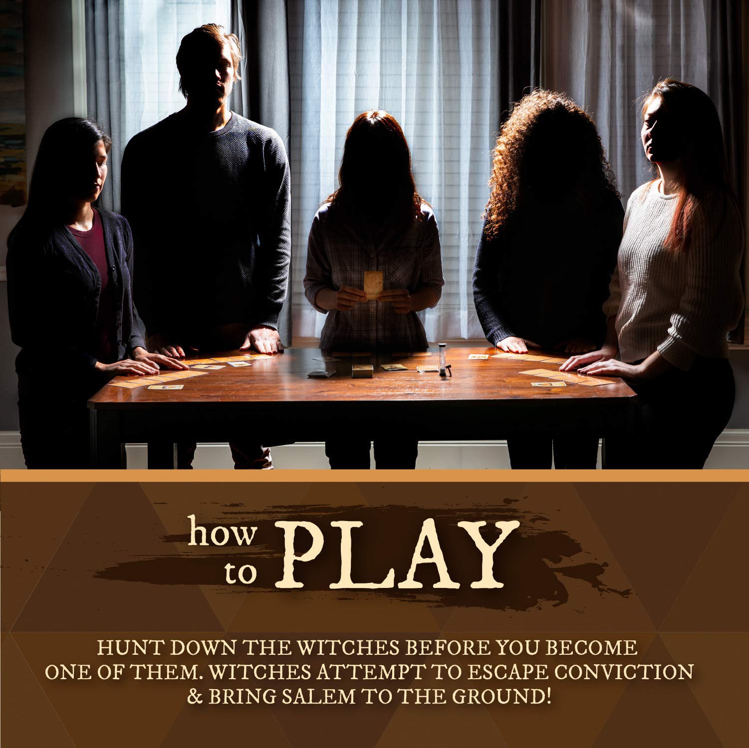 Façade Games Salem 1692 Trading Card Game - Mixed Colours Dedicated Deck 3