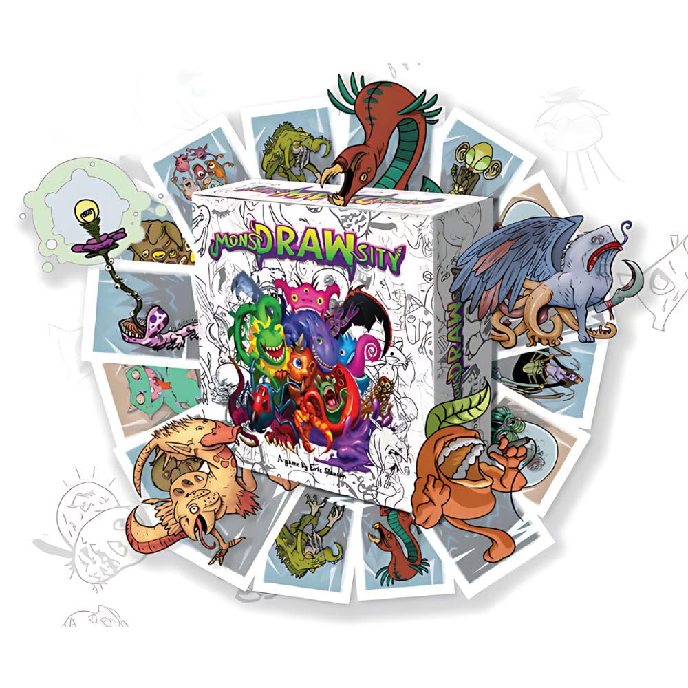 Deep Water Games MonsDRAWsity Drawing Party Game 5