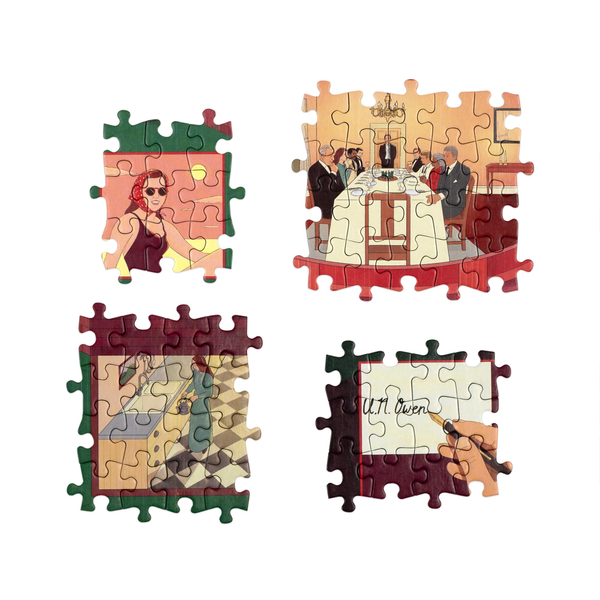 The World of Agatha Christie: Then There Were None 1000 Piece Puzzle