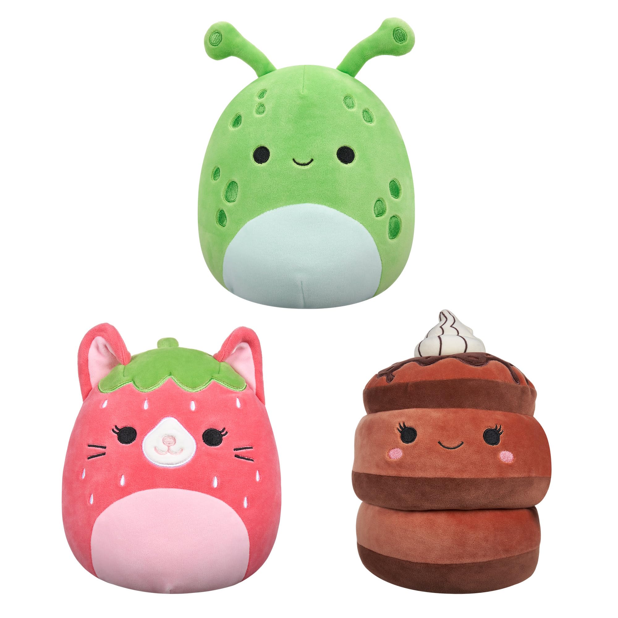 Squishmallows Original 8-Inch Mystery Pack - 3 Pack Ultrasoft Plush Toys for Kids 4