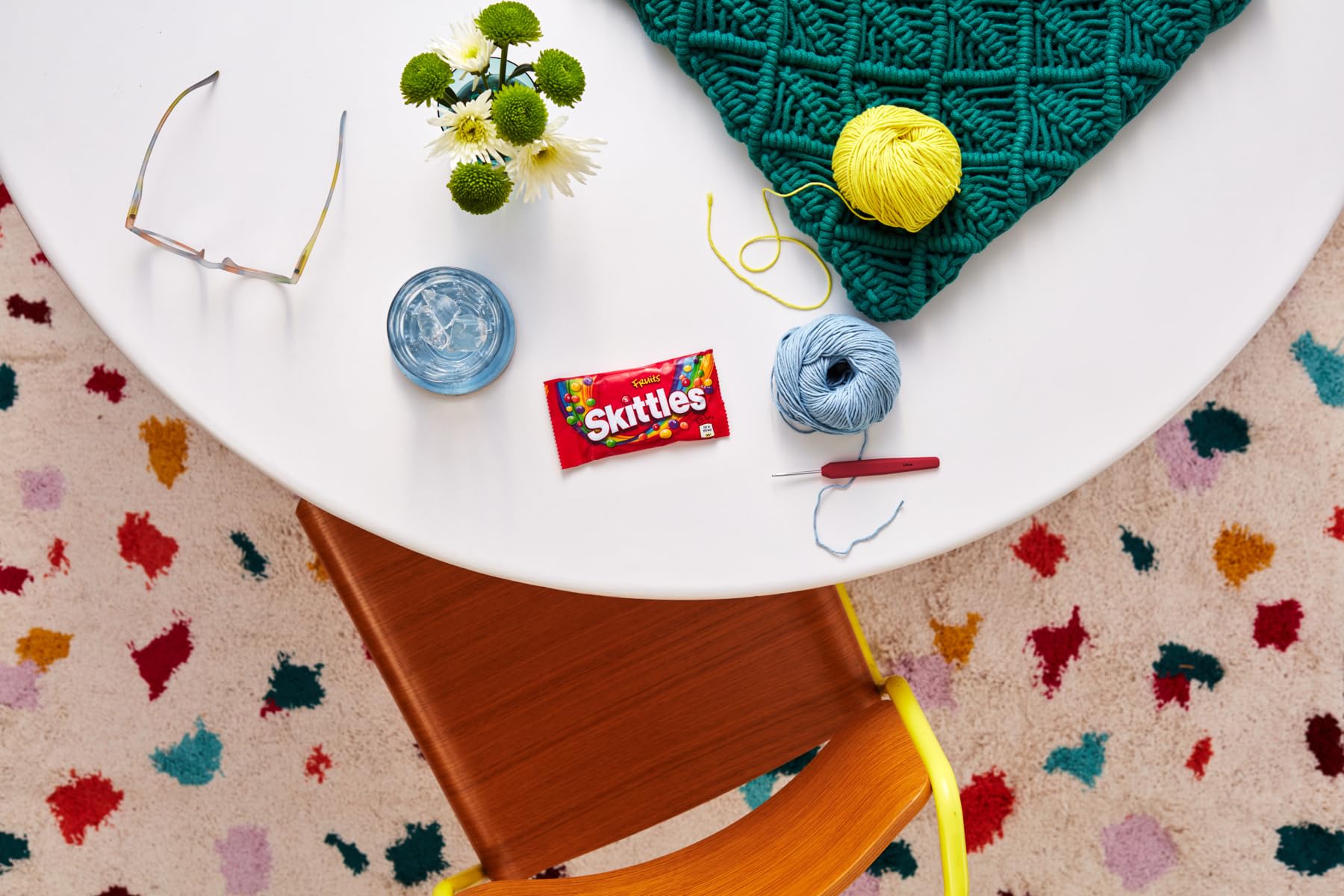 Skittles Vegan Sweets, 36 x 45g Packs, Fruit Flavoured Chewy Sweets with Crisp Shell, Bulk Box 6