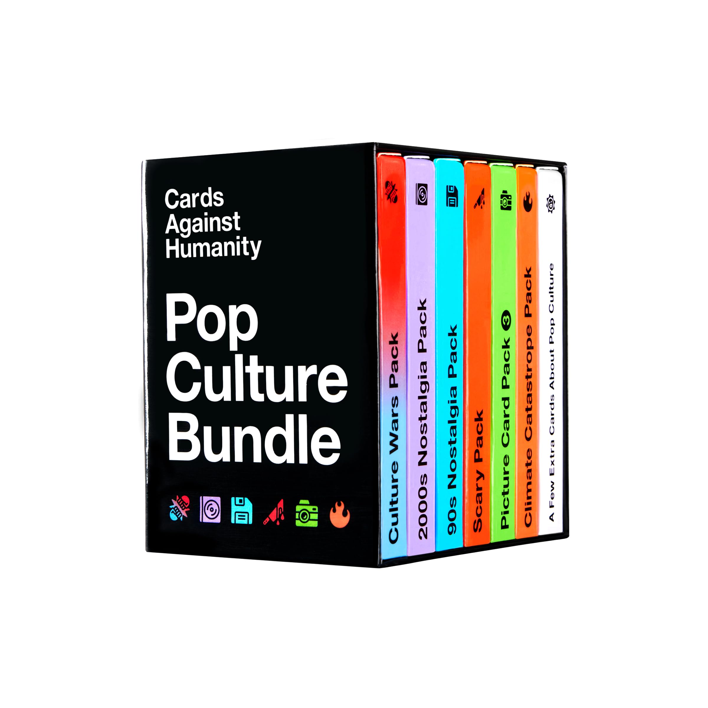 Cards Against Humanity Pop Culture Bundle - 6 Themed Expansion Packs + 10 New Cards | Ages 17+ 1
