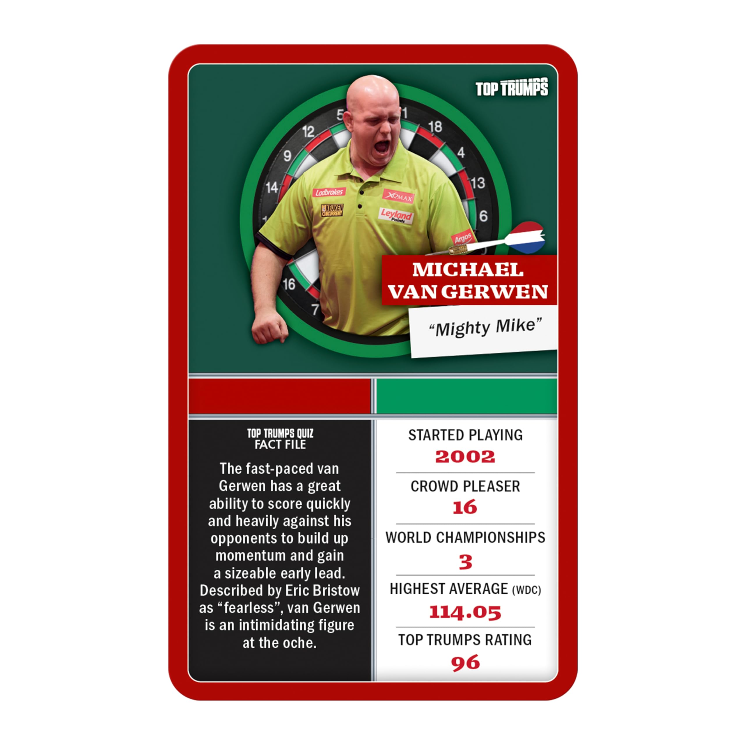 Top Trumps Top 30 Darts Greats V2 Classic Card Game 4