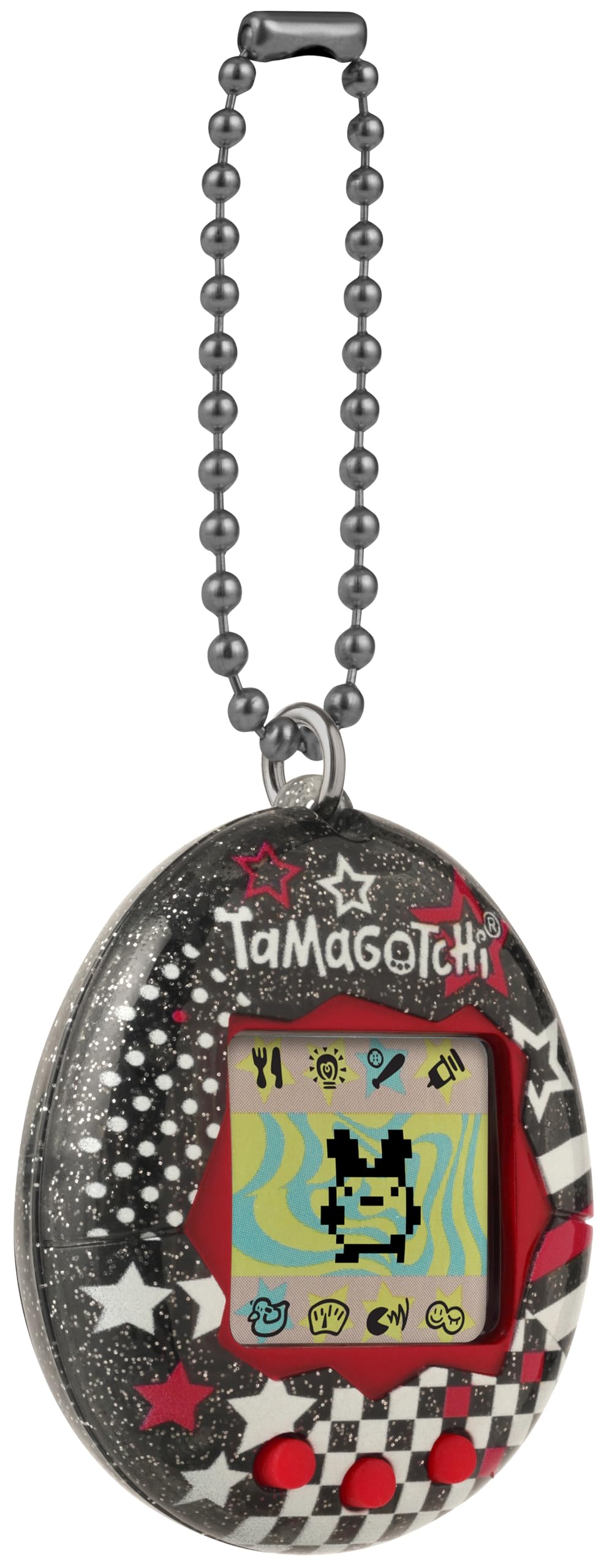Bandai Tamagotchi Original Rock Glitter Digital Pet - Electronic Virtual Pet Toy for Kids 8+ 4