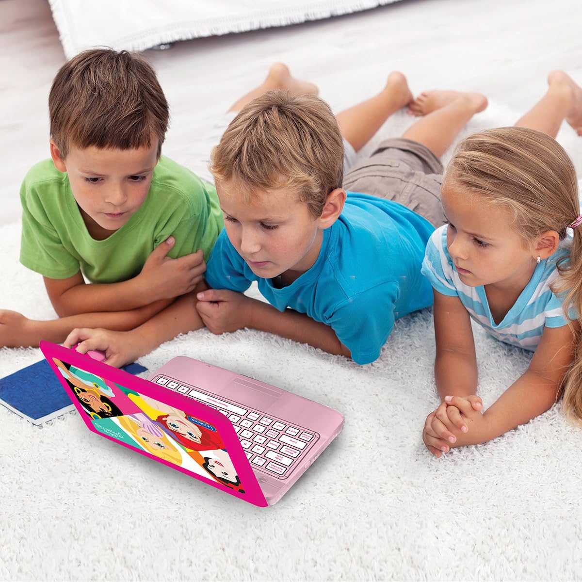 Lexibook Disney Princess Educational Bilingual Laptop - 124 Activities for Learning French & English 8