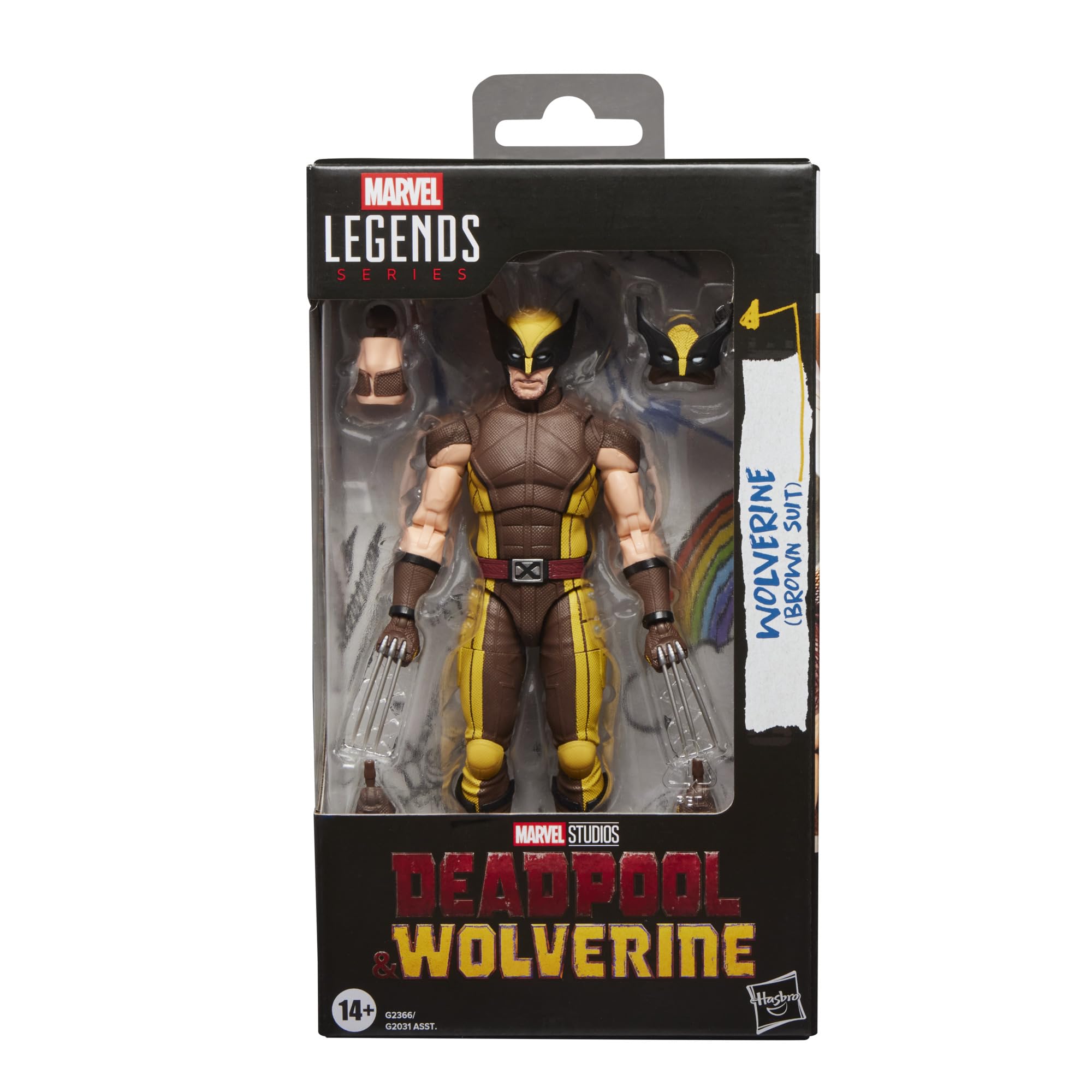 Marvel Press Marvel Legends Series Wolverine (Brown Suit) 6-Inch Action Figure | 14+ Years 1