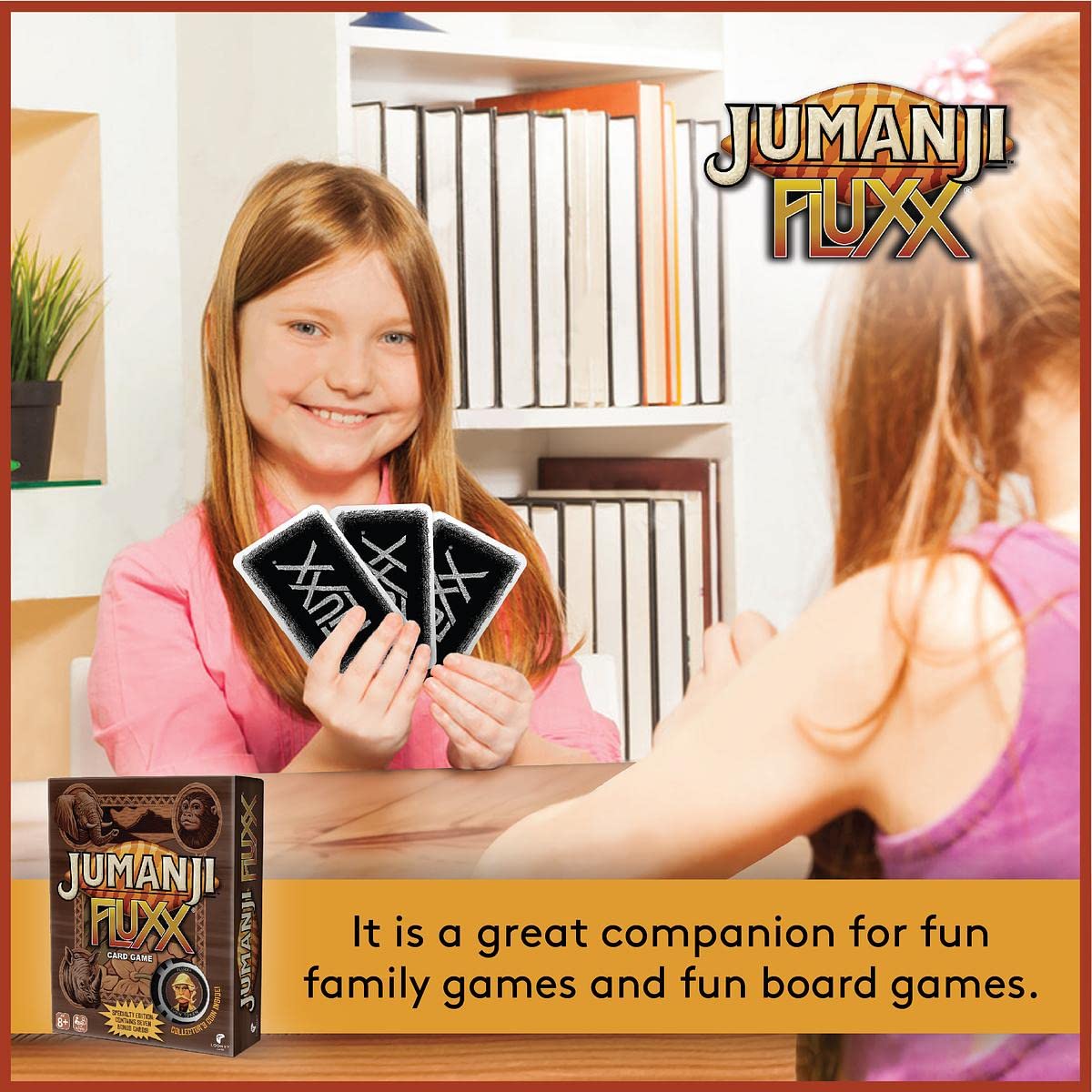 Looney Labs Jumanji Fluxx Card Game - Mixed Colours 9