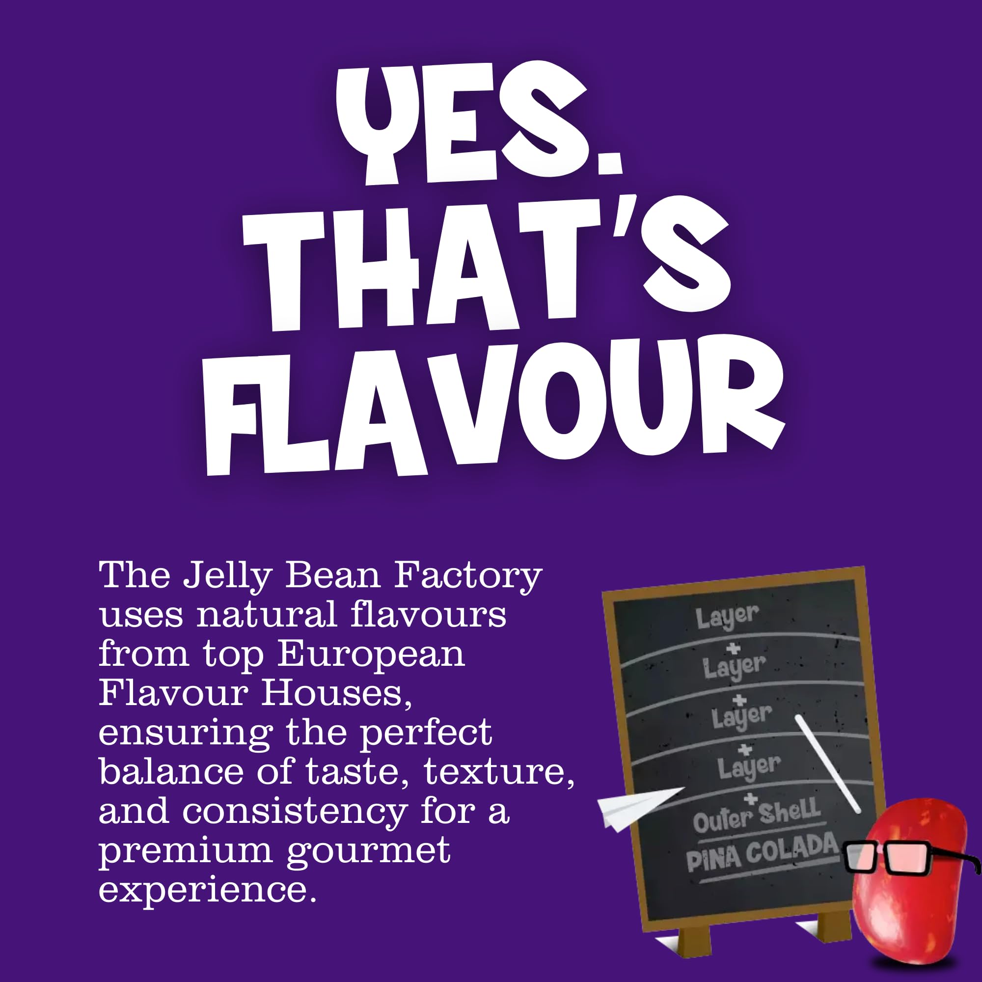 The Jelly Bean Factory Party Bag Sweets - 19 Bags Gourmet Bulk Jelly Beans 4