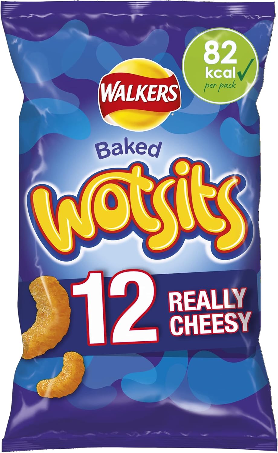 Walkers Wotsits Really Cheesy Corn Puffs Multipack 12x16.5g