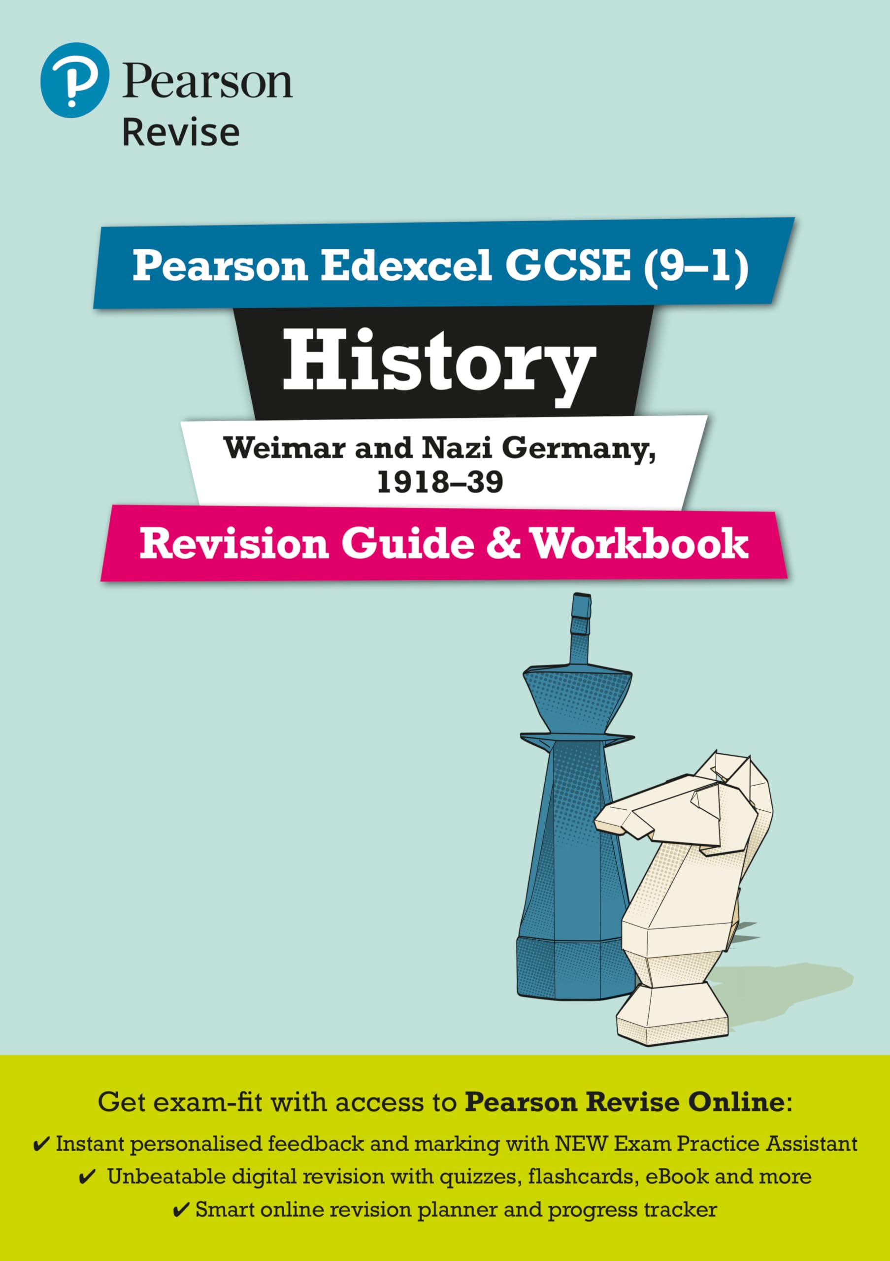 PEARSON EDUCATION Revise Edexcel GCSE (9-1) History Weimar and Nazi Germany Revision Guide and Workbook + App