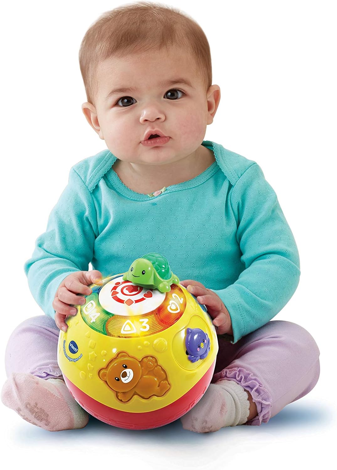 VTech Crawl & Learn Bright Lights Ball - Interactive Learning Toy for 6 Months+ 6
