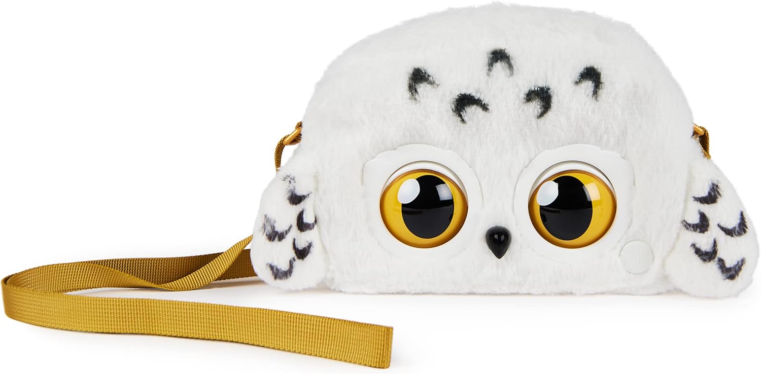 Purse Pets Wizarding World Harry Potter Hedwig Interactive Plush Pet & Crossbody Bag 7