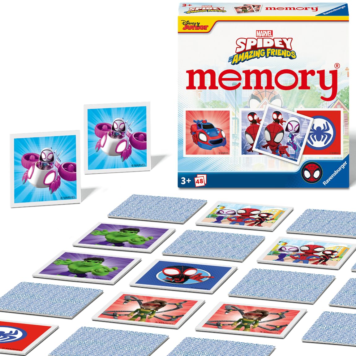 Ravensburger Marvel Spidey & His Amazing Friends Mini Memory Game